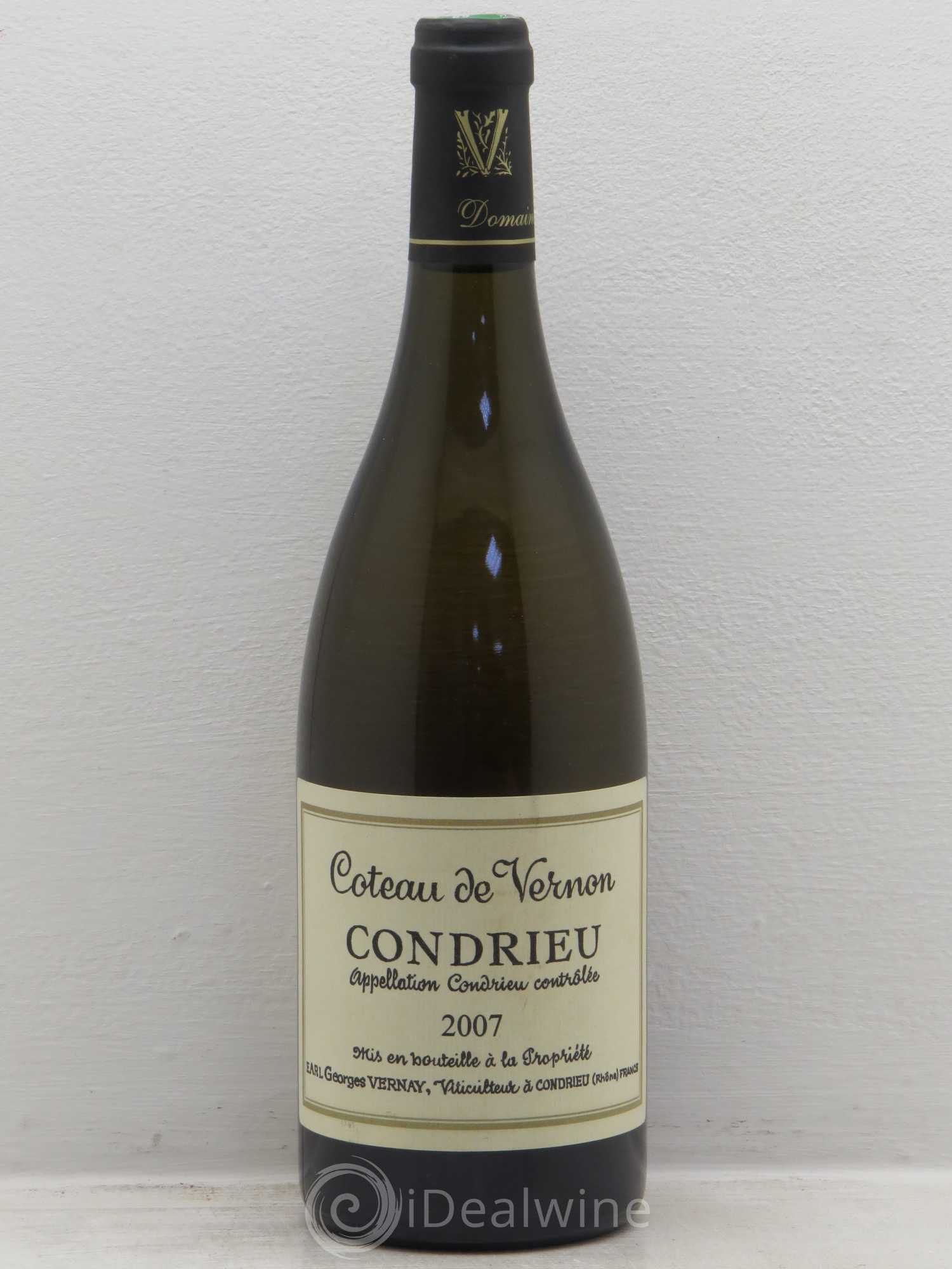 Condrieu Coteau de Vernon Georges Vernay 2007 - Lot de 1 bouteille - 0