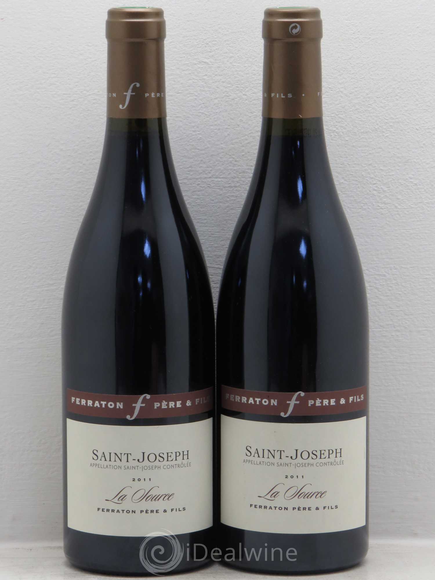 Saint-Joseph Domaine Ferraton La Source 2011 - Posten von 2 Flaschen - 0