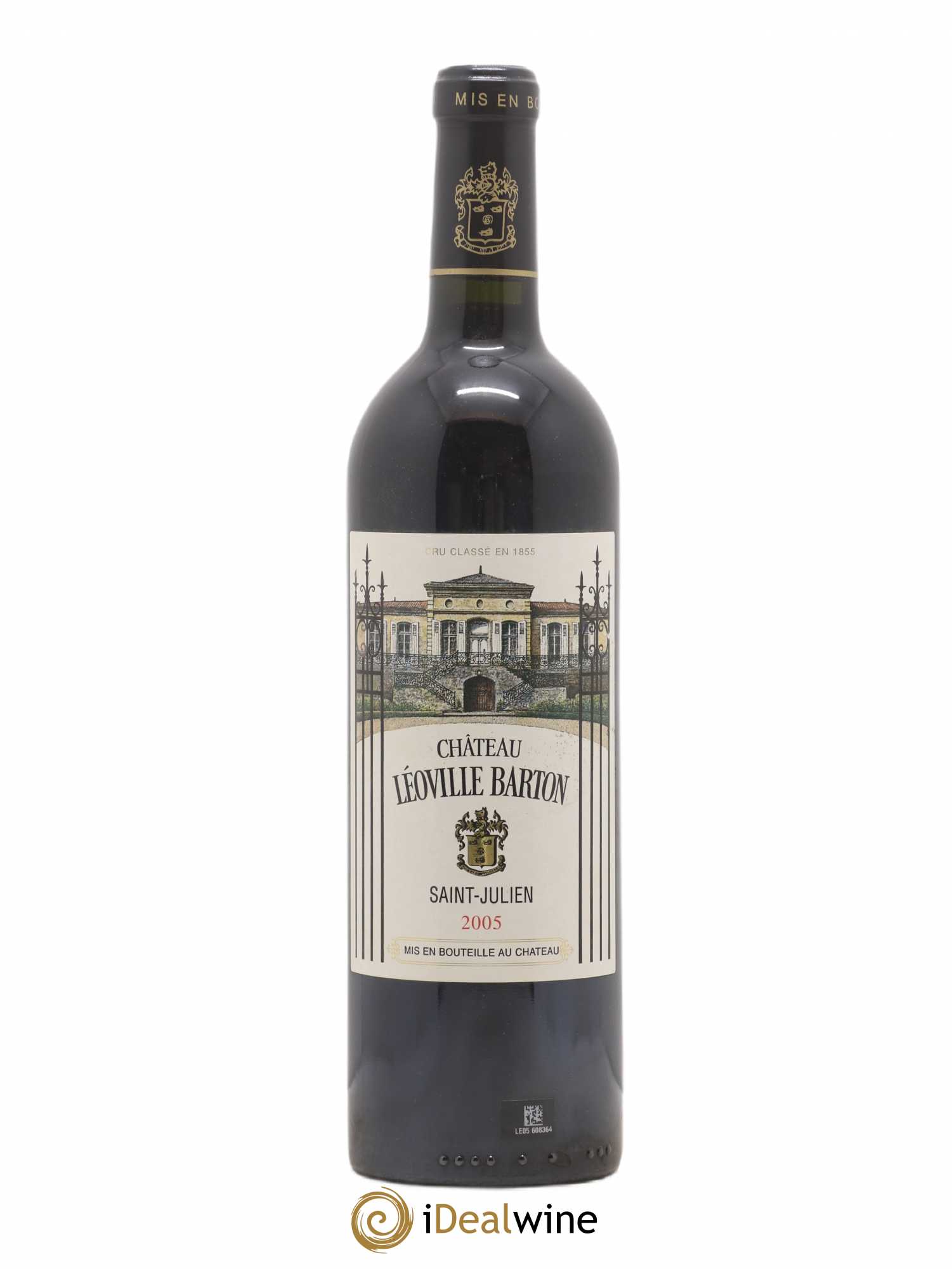 Château Léoville Barton 2ème Grand Cru Classé 2005 - Lot de 1 bouteille - 0