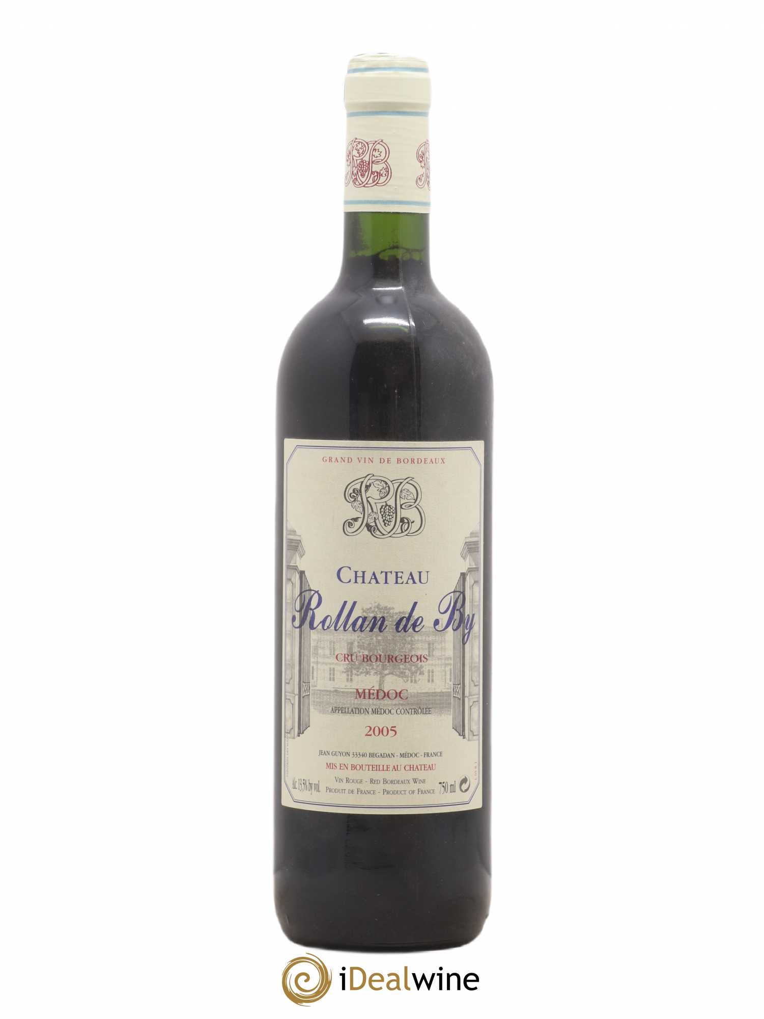 Château Rollan de By Cru Bourgeois 2005 - Lot de 1 bouteille - 0