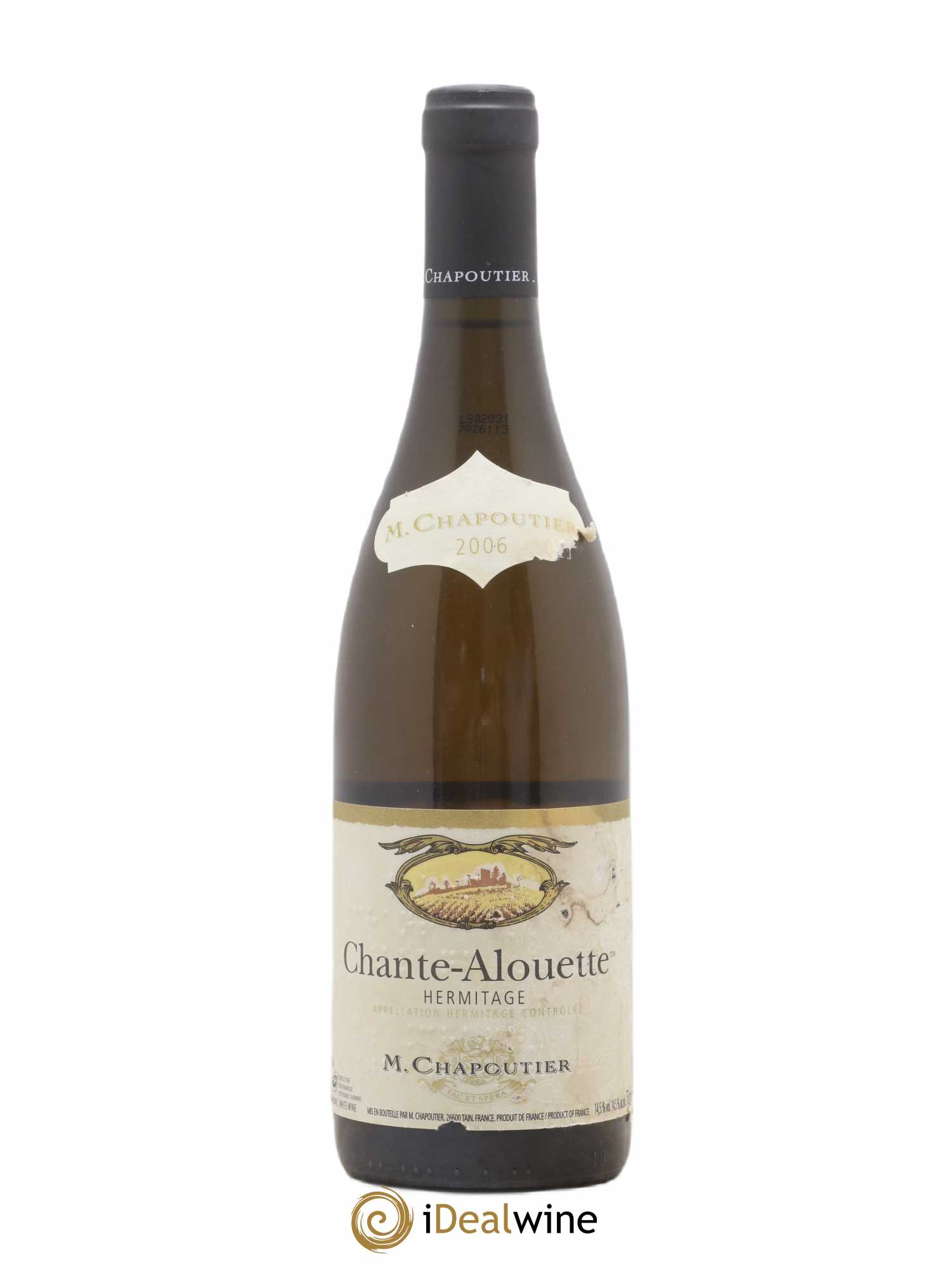 Hermitage Chante Alouette Chapoutier 2006 - Lot de 1 bouteille - 0