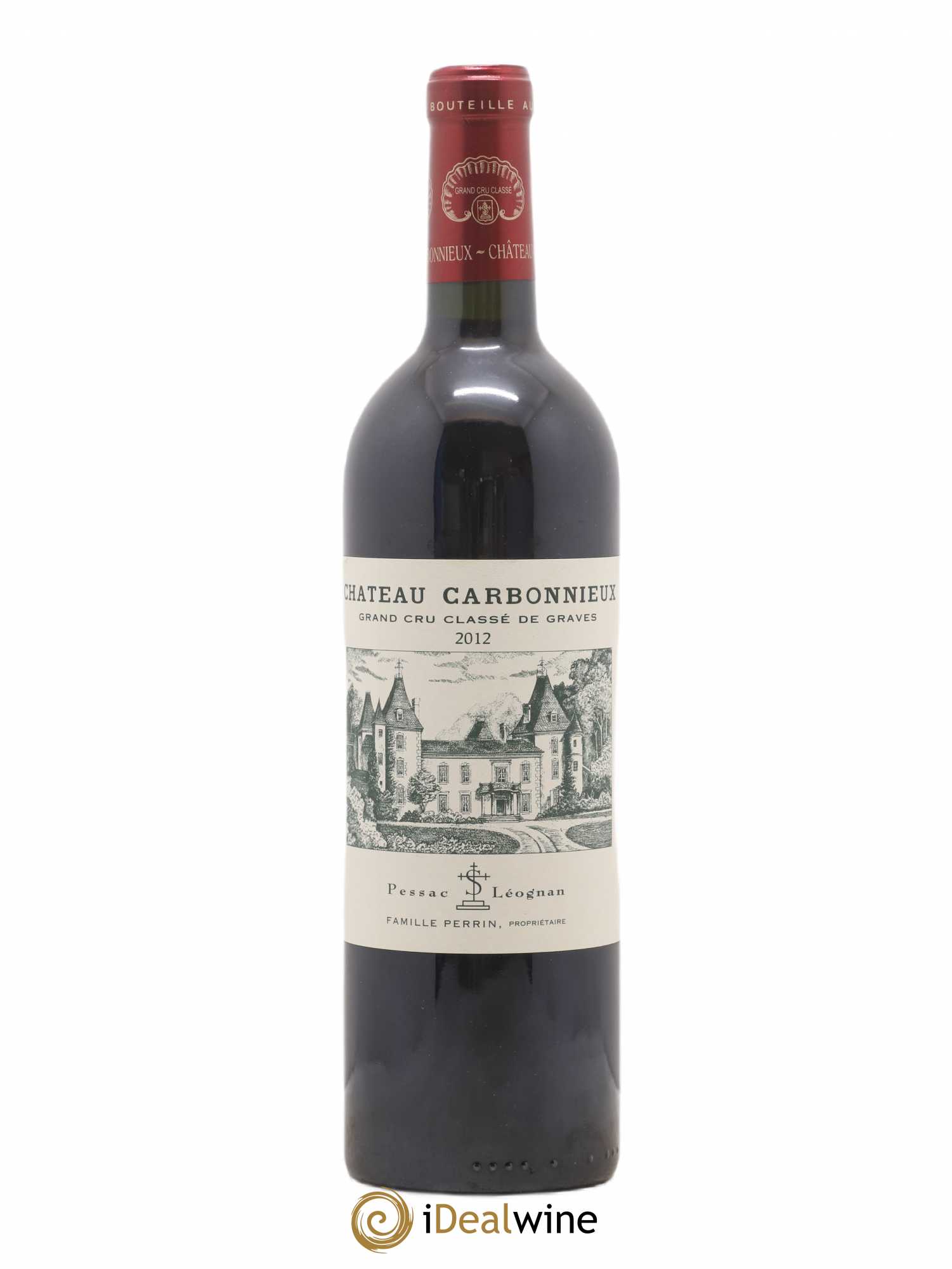 Château Carbonnieux Cru Classé de Graves 2012 - Lot de 1 bouteille - 0