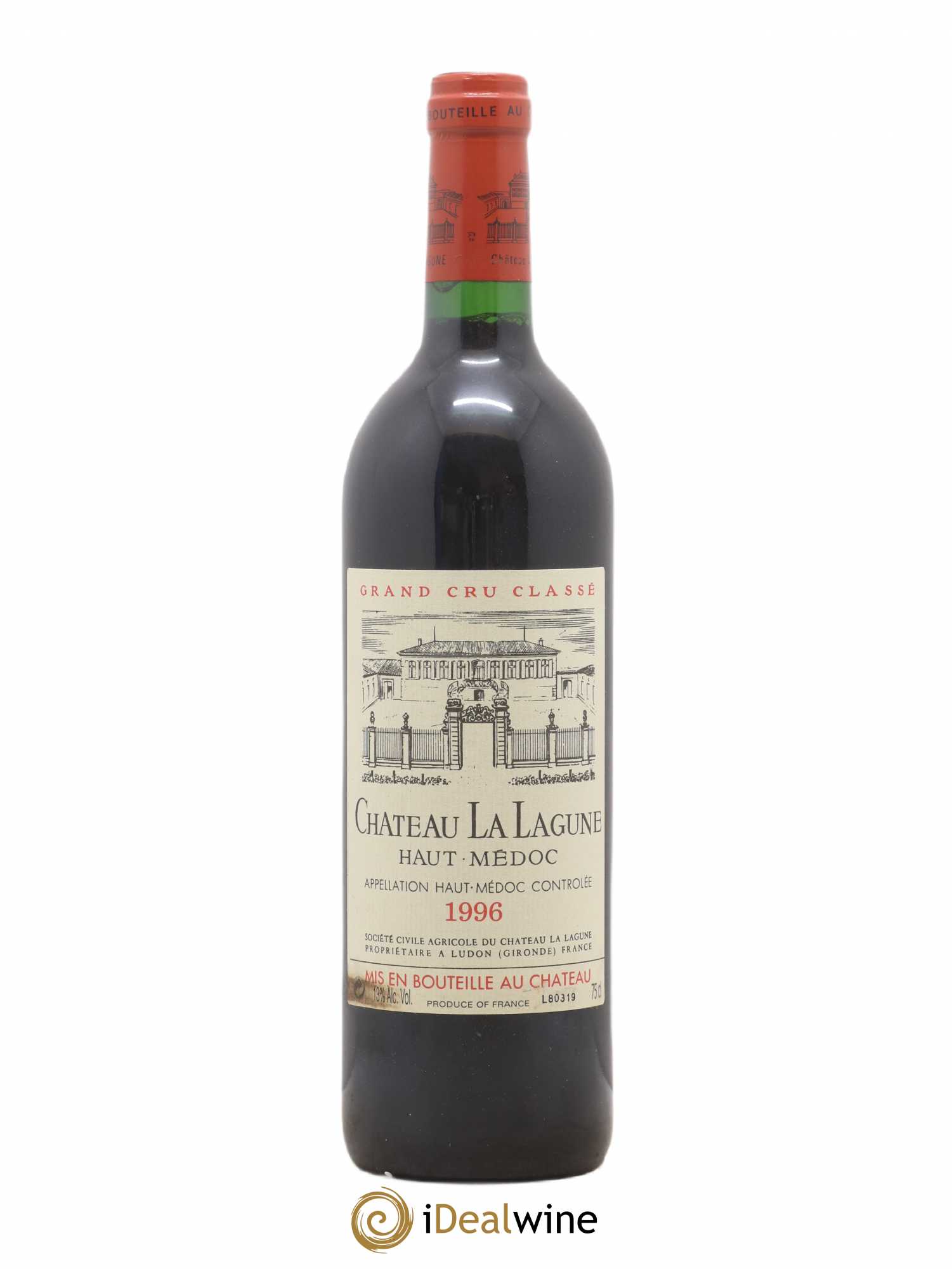 Château la Lagune 3ème Grand Cru Classé 1996 - Lot de 1 bouteille - 0