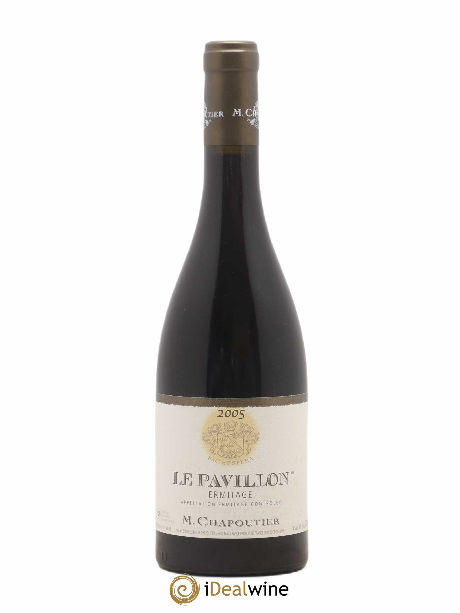 Hermitage Ermitage Le Pavillon Chapoutier 2005 - Lot de 1 bouteille - 0