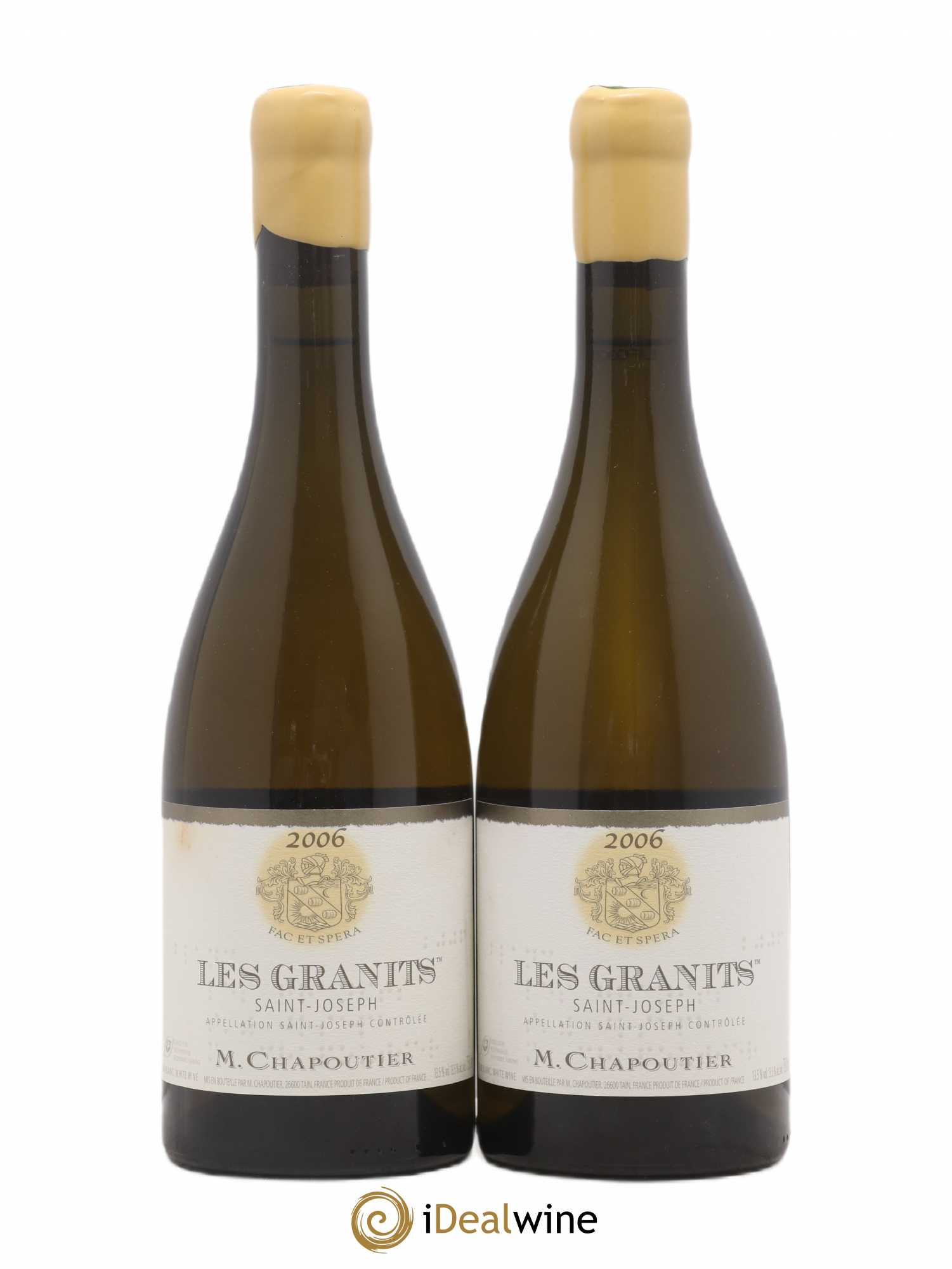 Saint-Joseph Les Granits Chapoutier 2006 - Lot de 2 bouteilles - 0