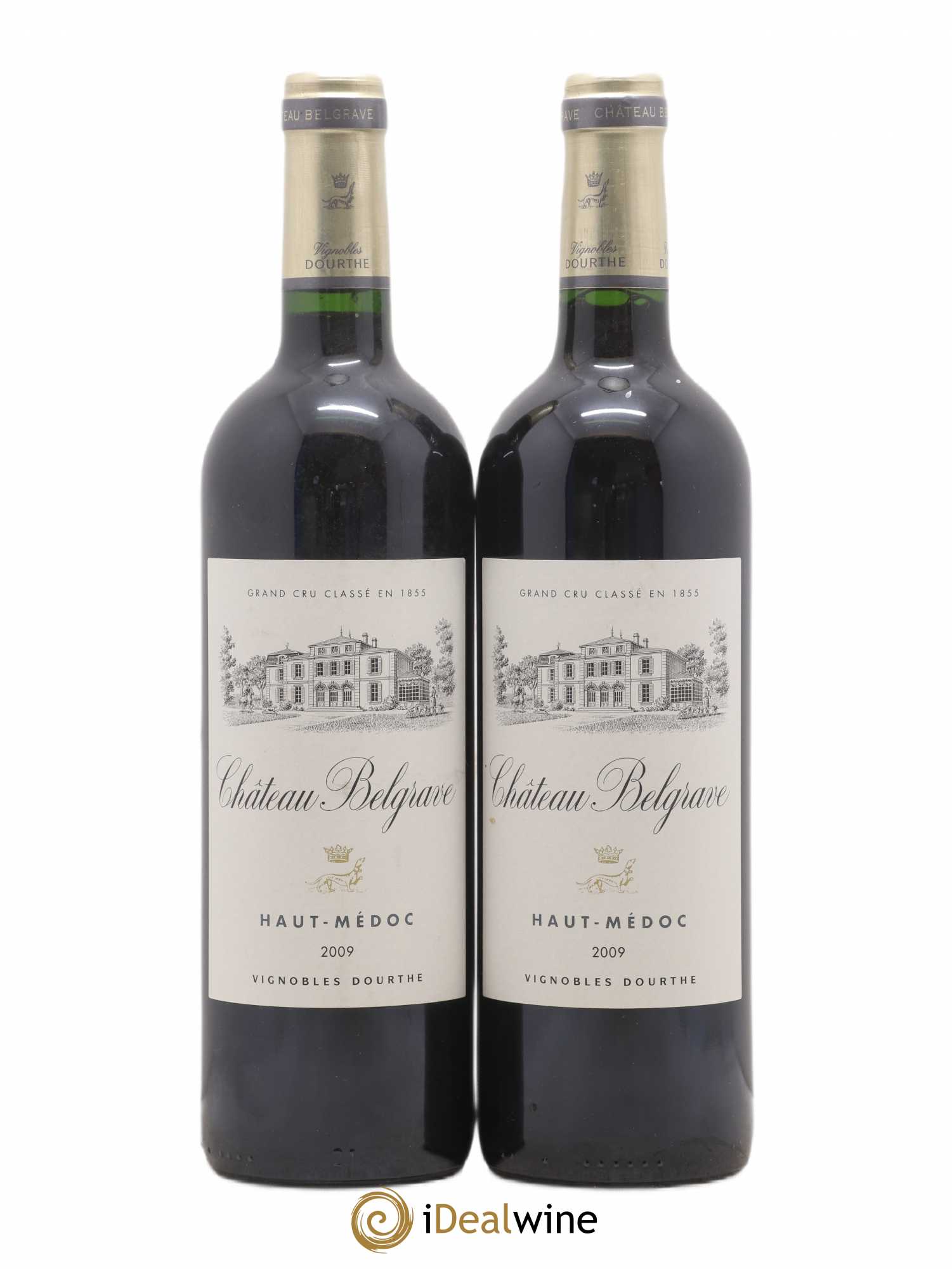 Château Belgrave 5ème Grand Cru Classé 2009 - Lot de 2 bouteilles - 0