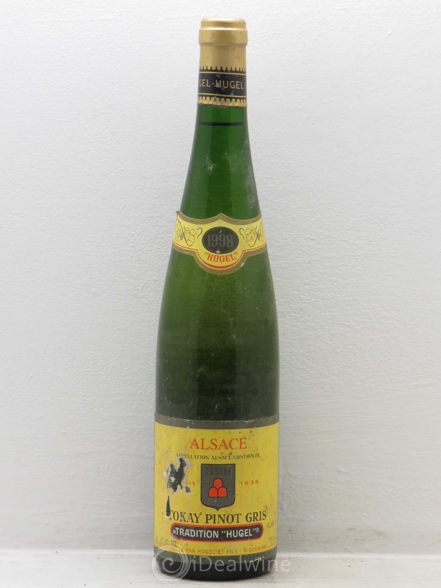 Pinot Gris Hugel (sans prix de réserve) 1998 - Posten von 1 Flasche - 0