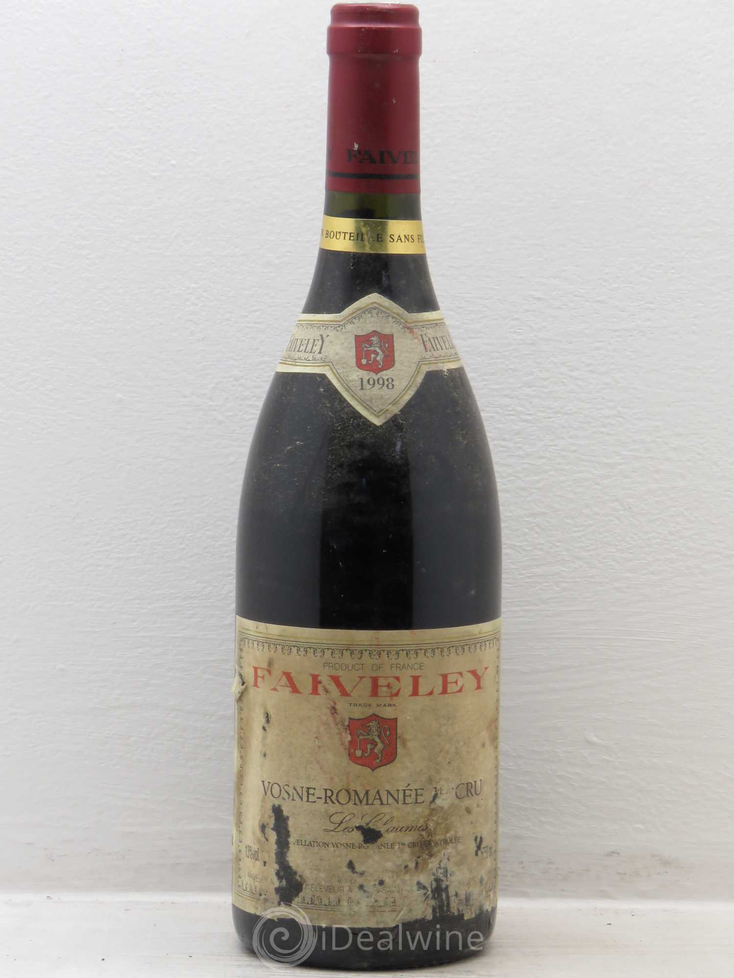 Vosne-Romanée 1er Cru Faiveley 1998 - Lot de 1 bouteille - 0