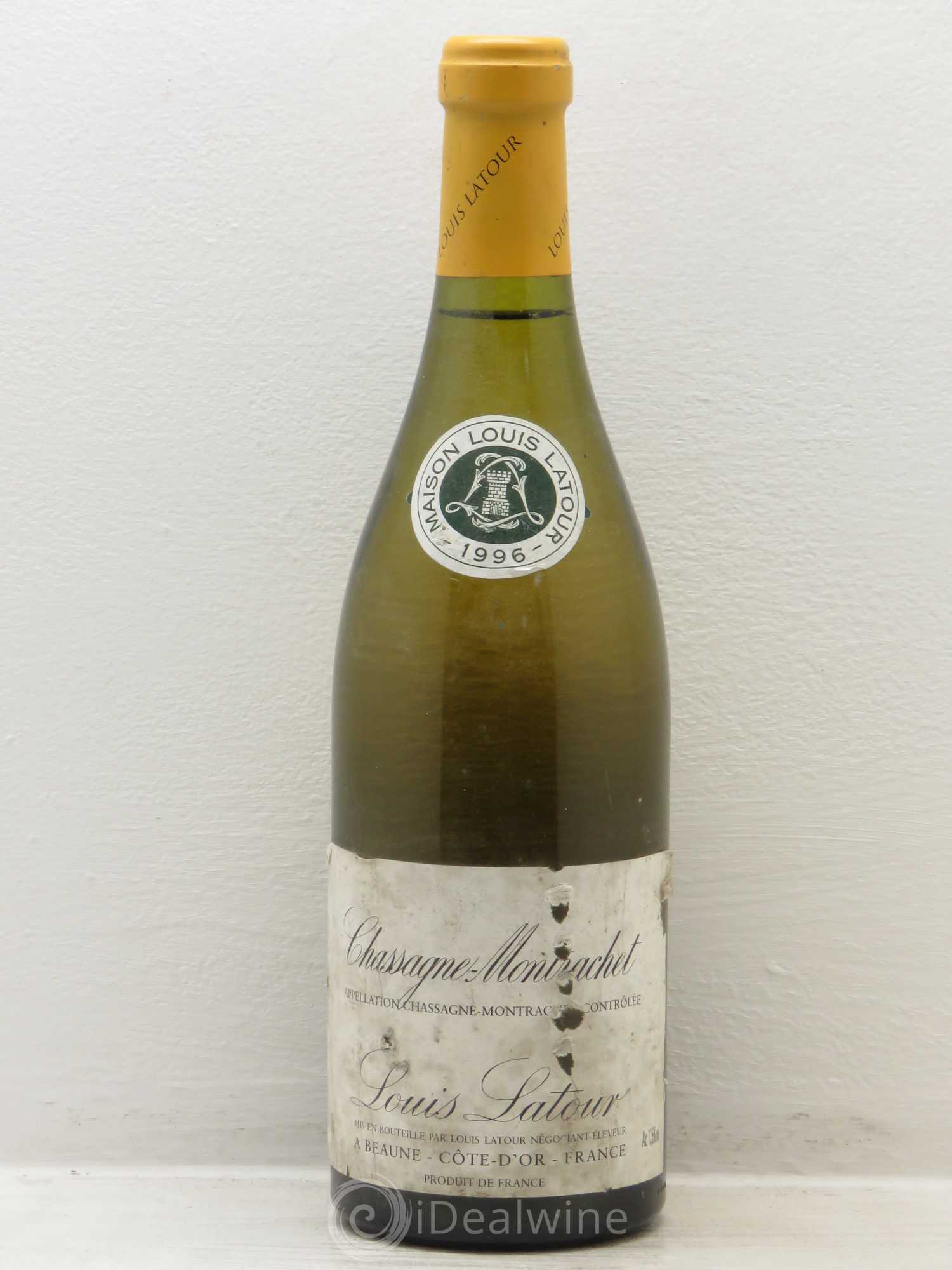 Chassagne-Montrachet Louis Latour 1996 - Lot de 1 bouteille - 0
