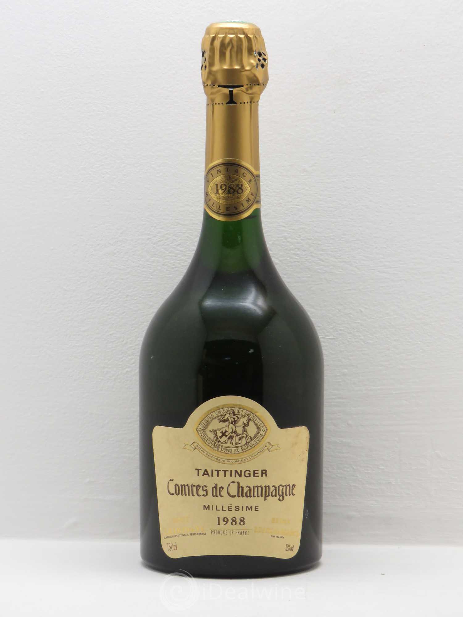 Comtes de Champagne Taittinger 1988 - Lot de 1 bouteille - 0