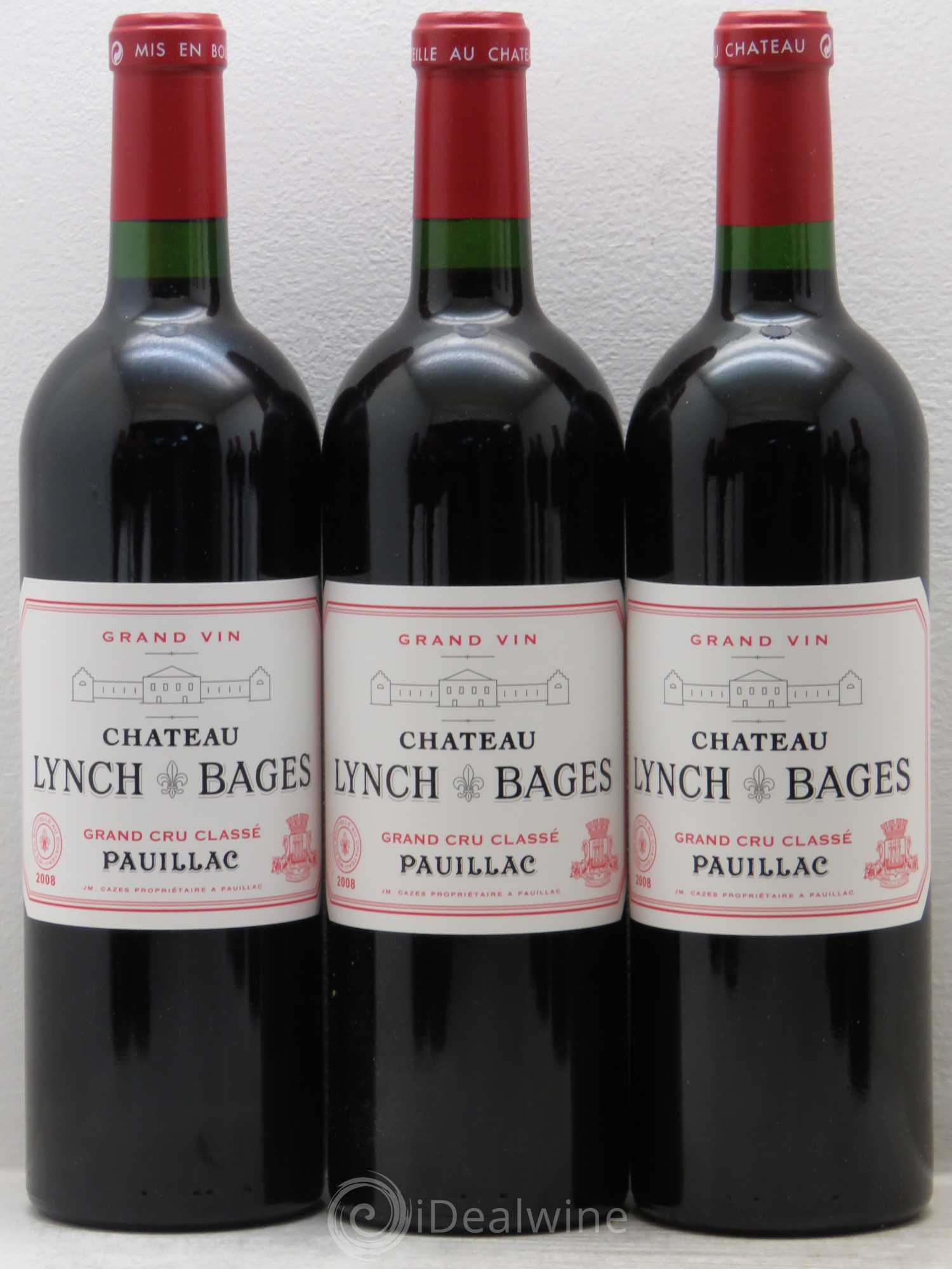 Château Lynch Bages 5ème Grand Cru Classé 2008 - Lot de 12 bouteilles - 2