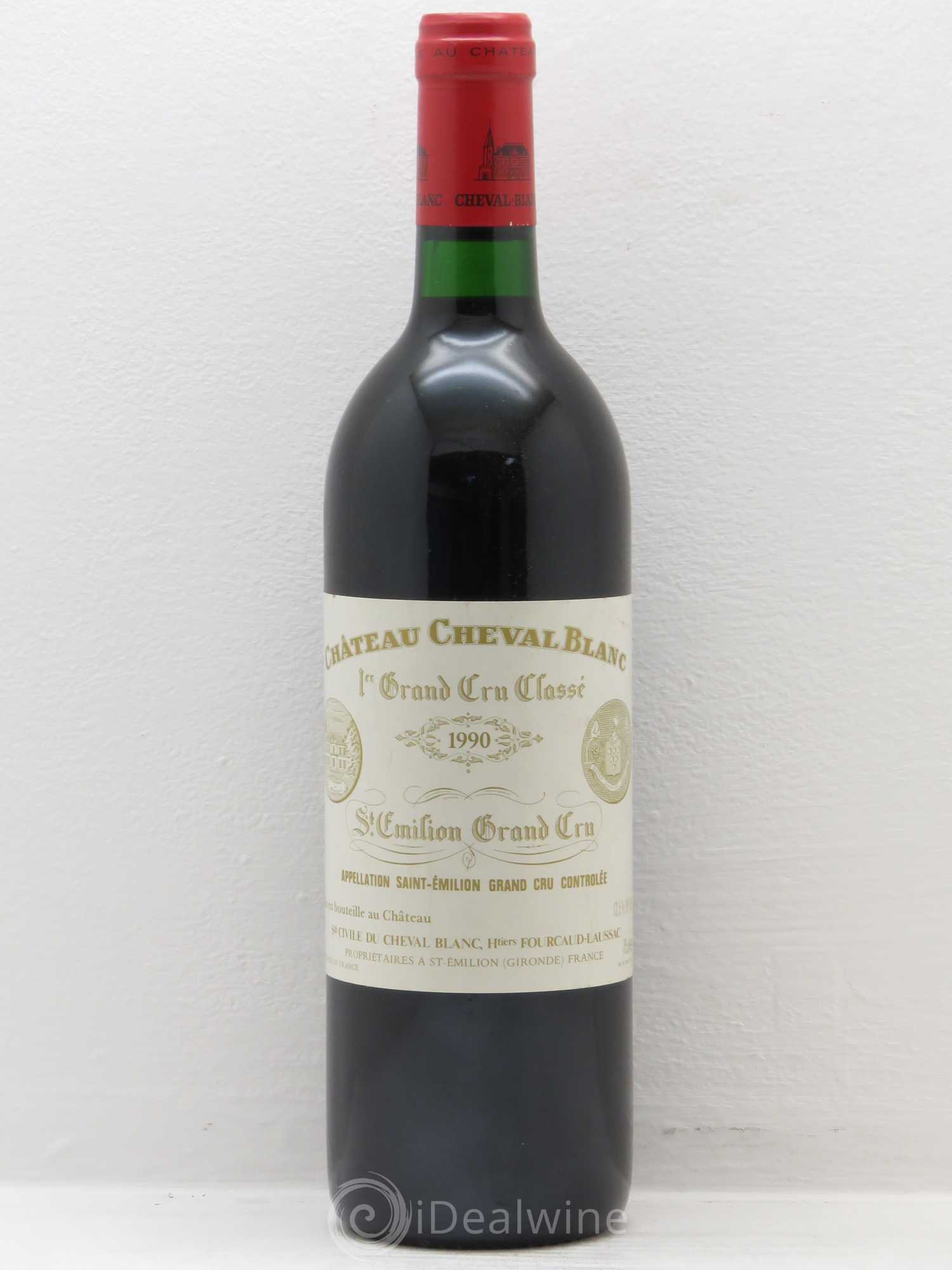 Château Cheval Blanc 1er Grand Cru Classé A 1990 - Lot de 1 bouteille - 0