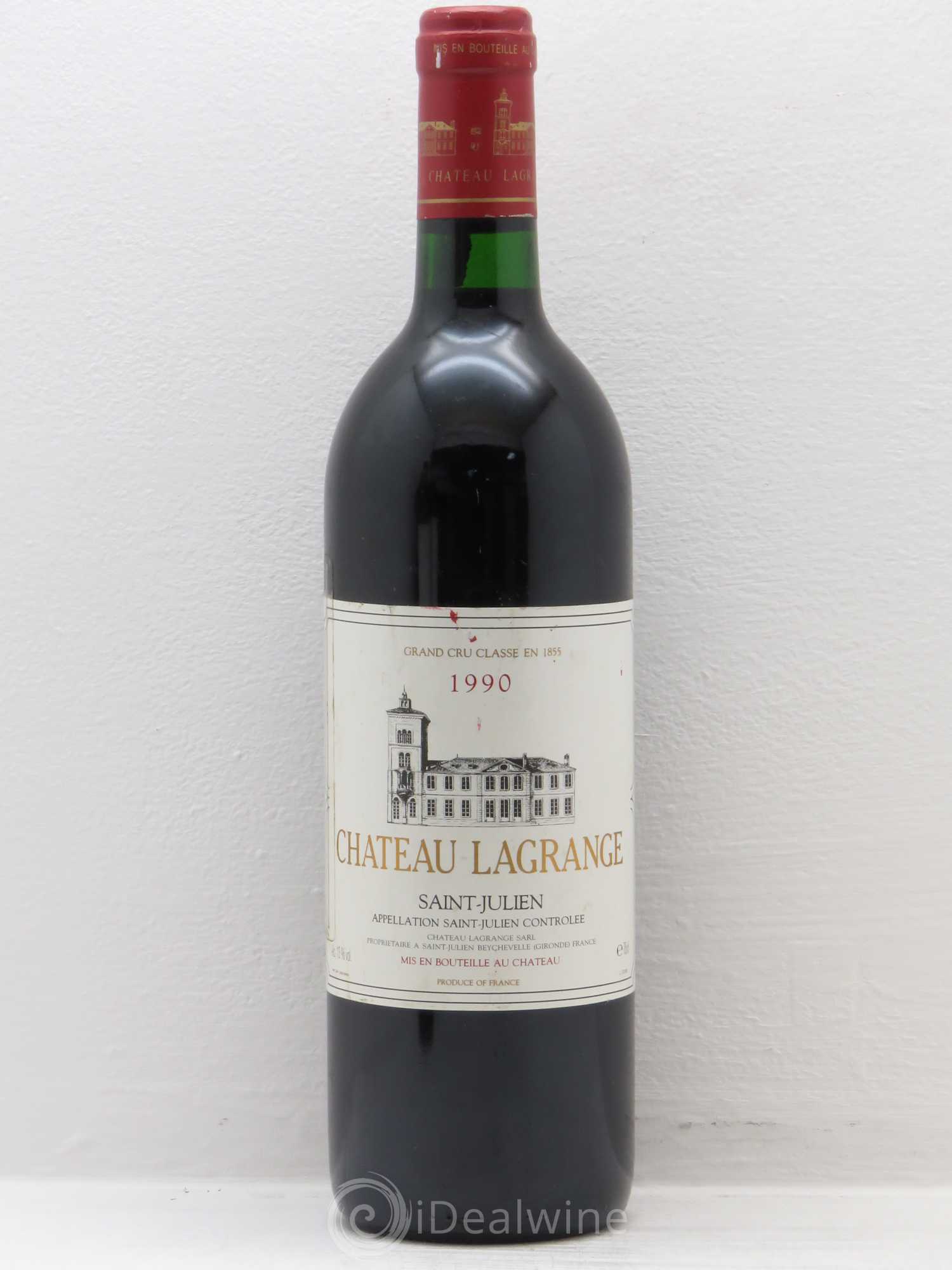 Château Lagrange 3ème Grand Cru Classé 1990 - Lot de 6 bouteilles - 0