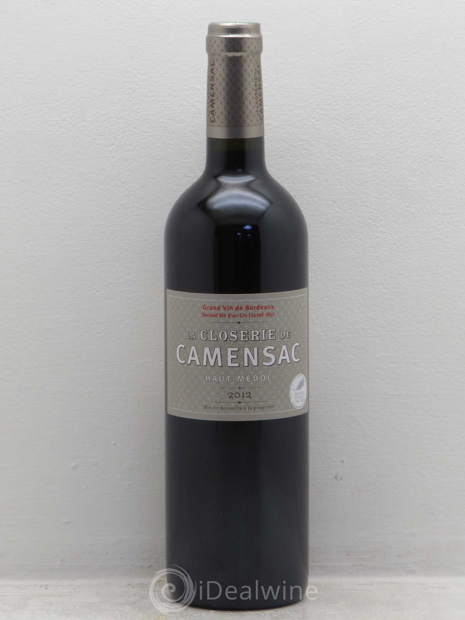 La Closerie de Camensac 2012 - Lot de 6 bouteilles - 0