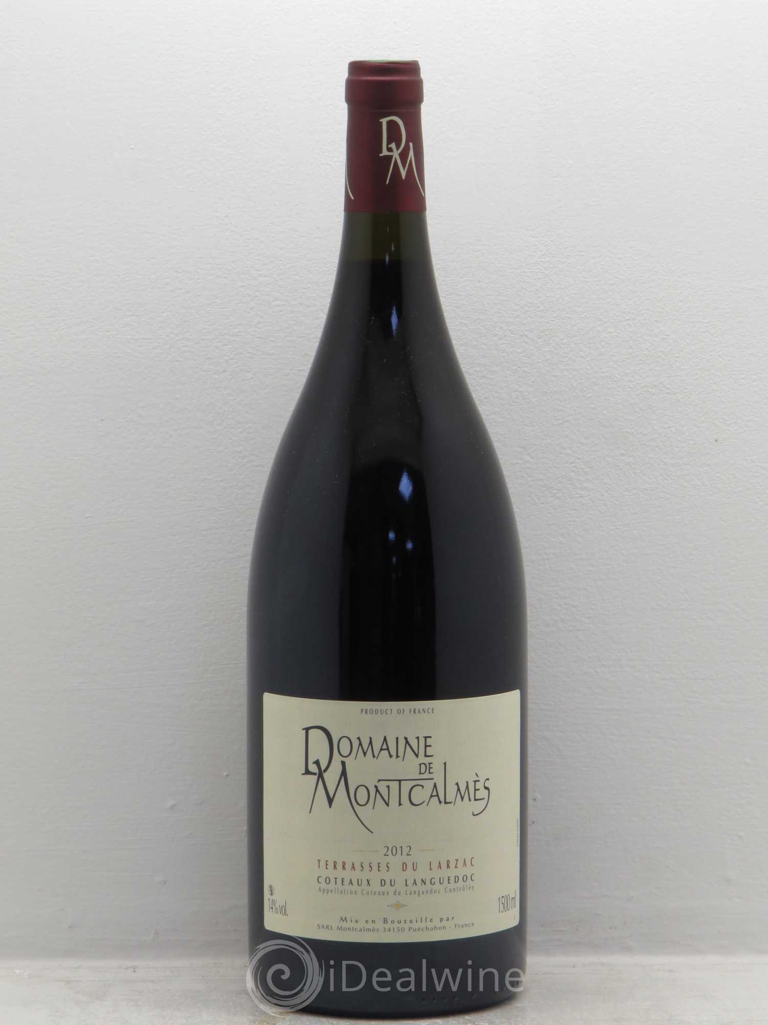 Terrasses du Larzac Domaine de Montcalmès Frédéric Pourtalié 2012 - Lot de 1 magnum - 0