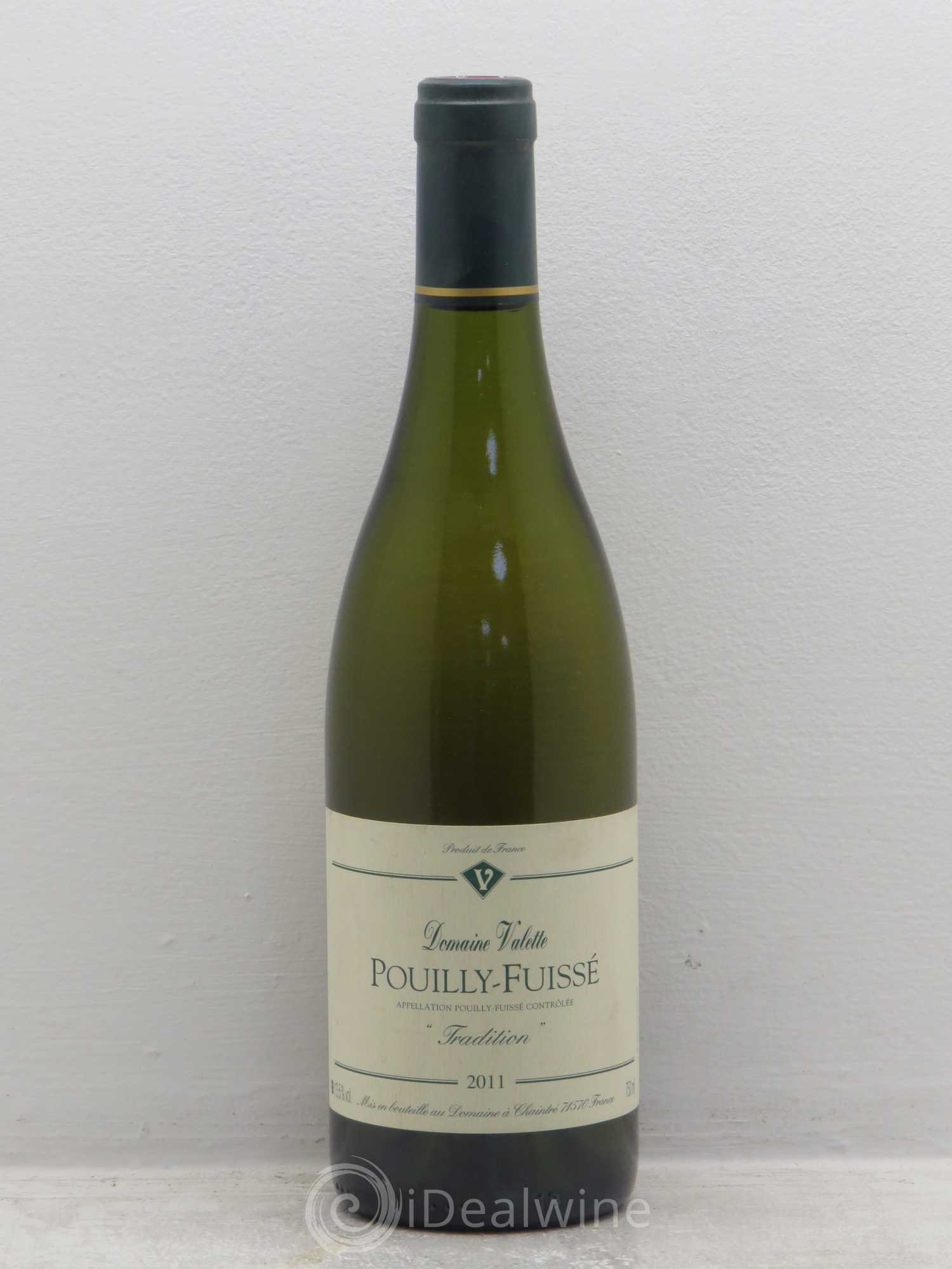 Pouilly-Fuissé Tradition Valette (Domaine) 2011 - Posten von 1 Flasche - 0