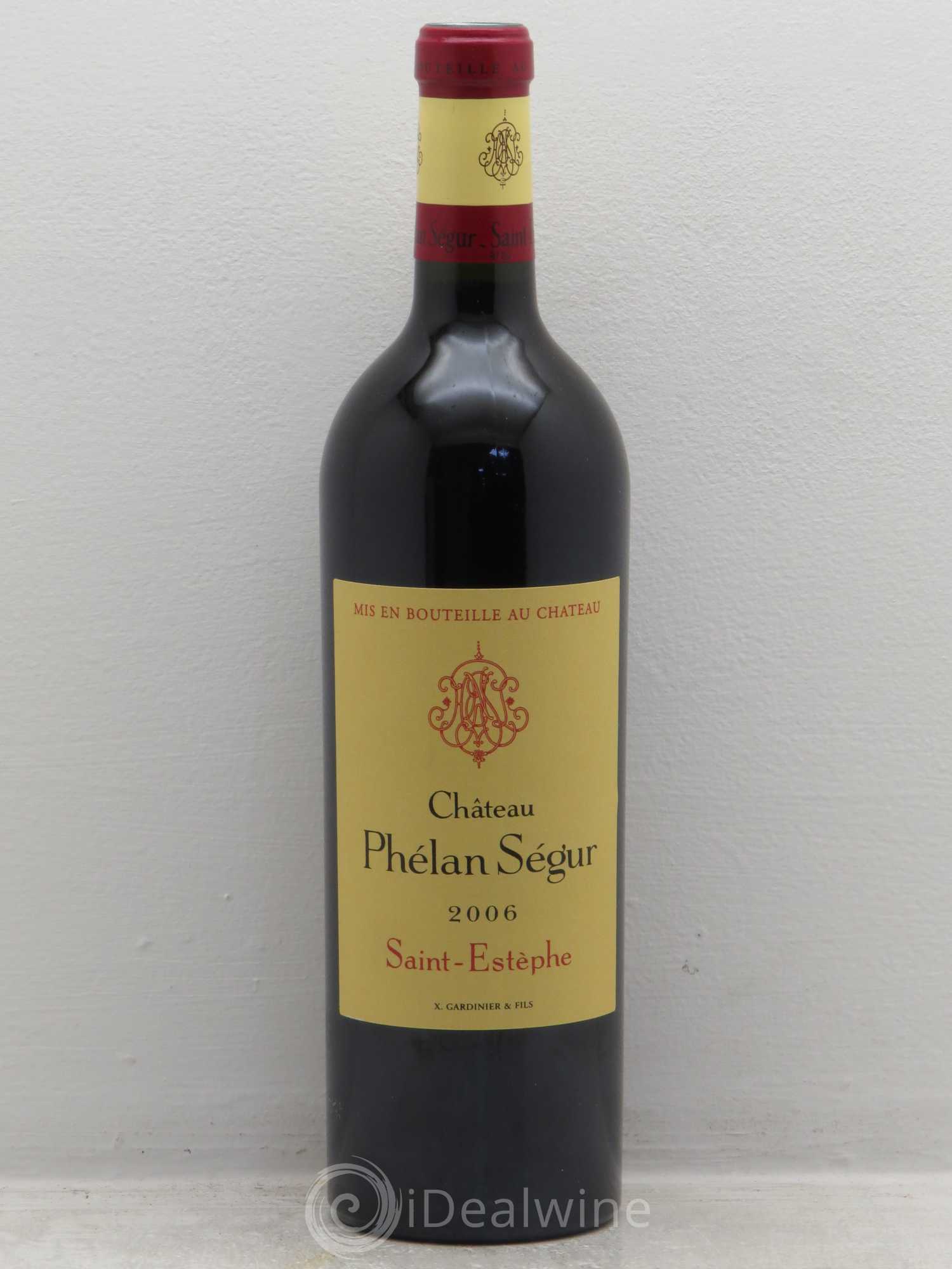 Château Phélan Ségur 2006 - Lot de 1 bouteille - 0