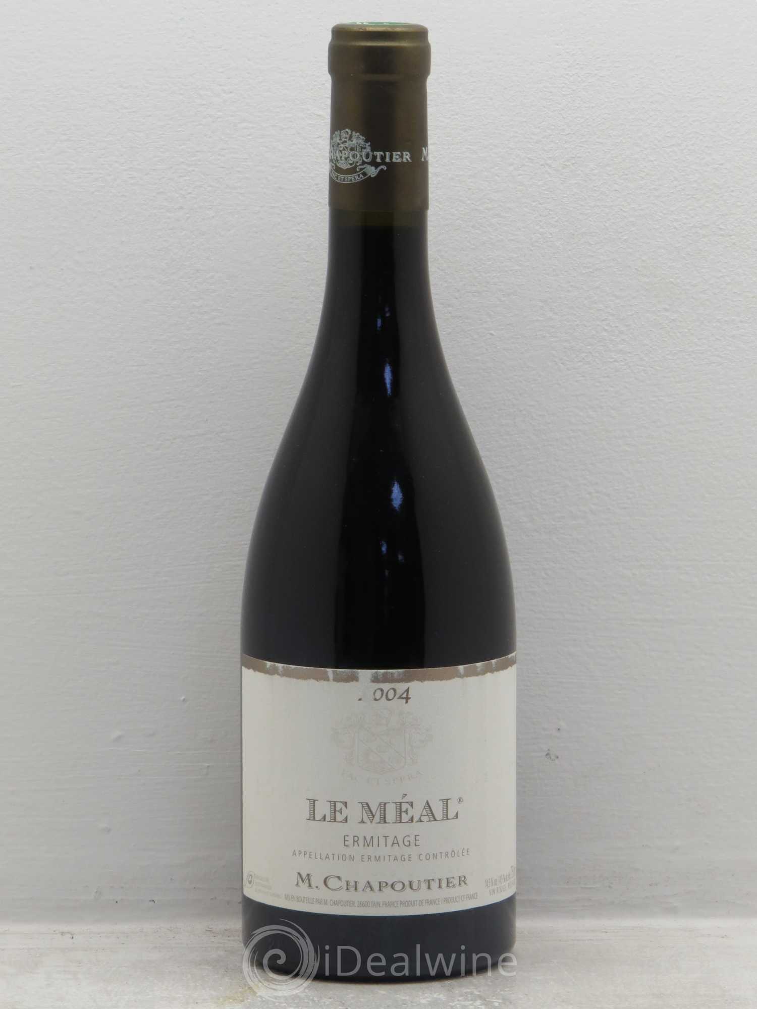 Hermitage Ermitage Le Méal Chapoutier 2004 - Lot de 1 bouteille - 0