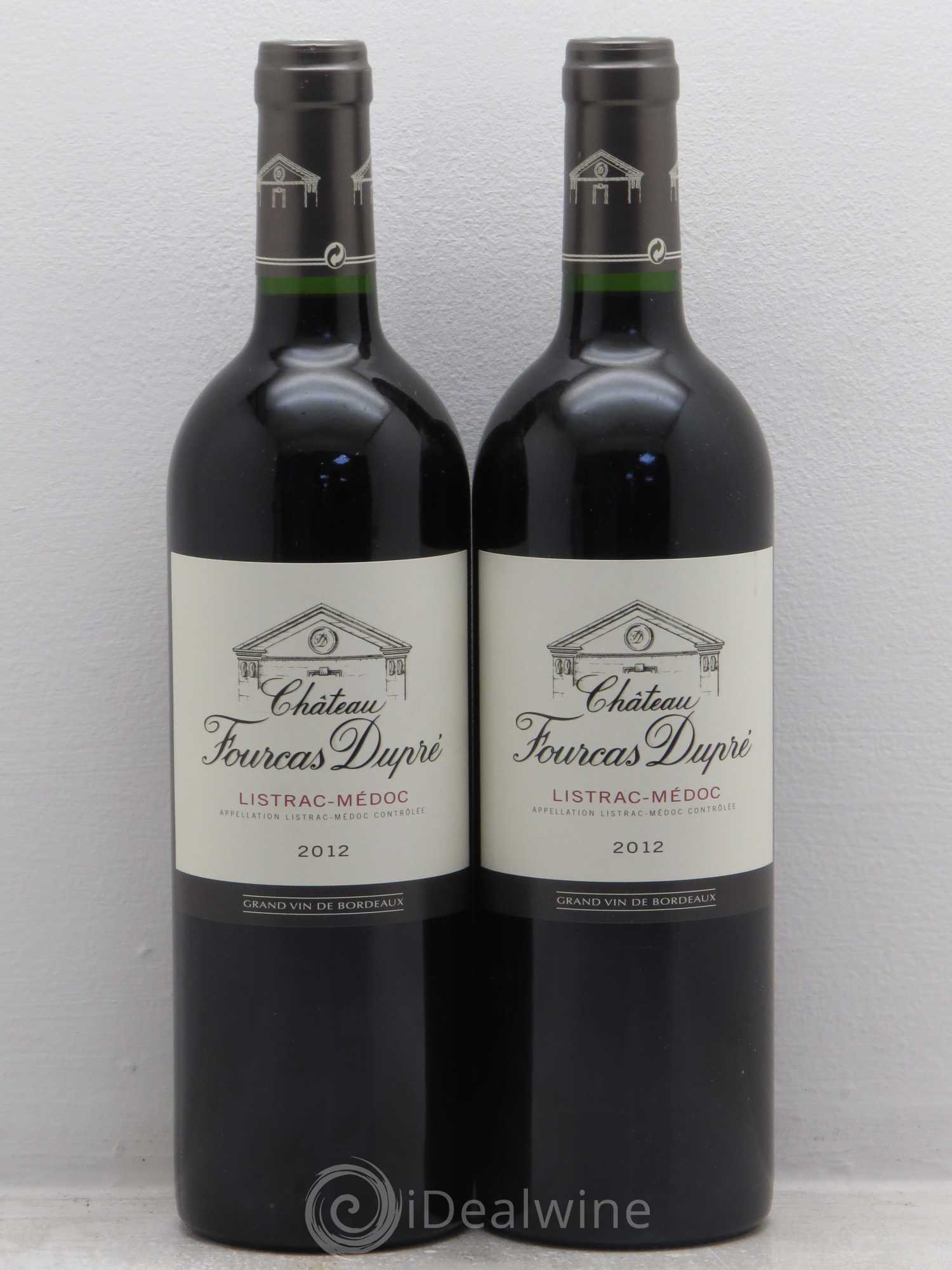 Château Fourcas Dupré 2012 - Lot de 2 bouteilles - 0