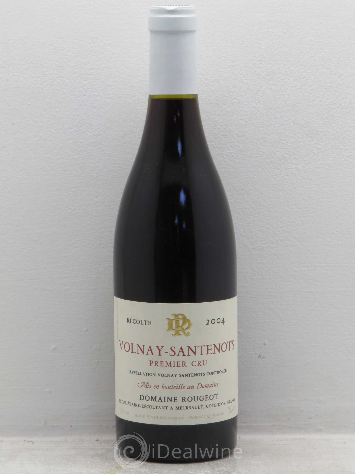 Volnay 1er Cru Domaine Rougeot 2004 - Lot de 6 bouteilles - 0