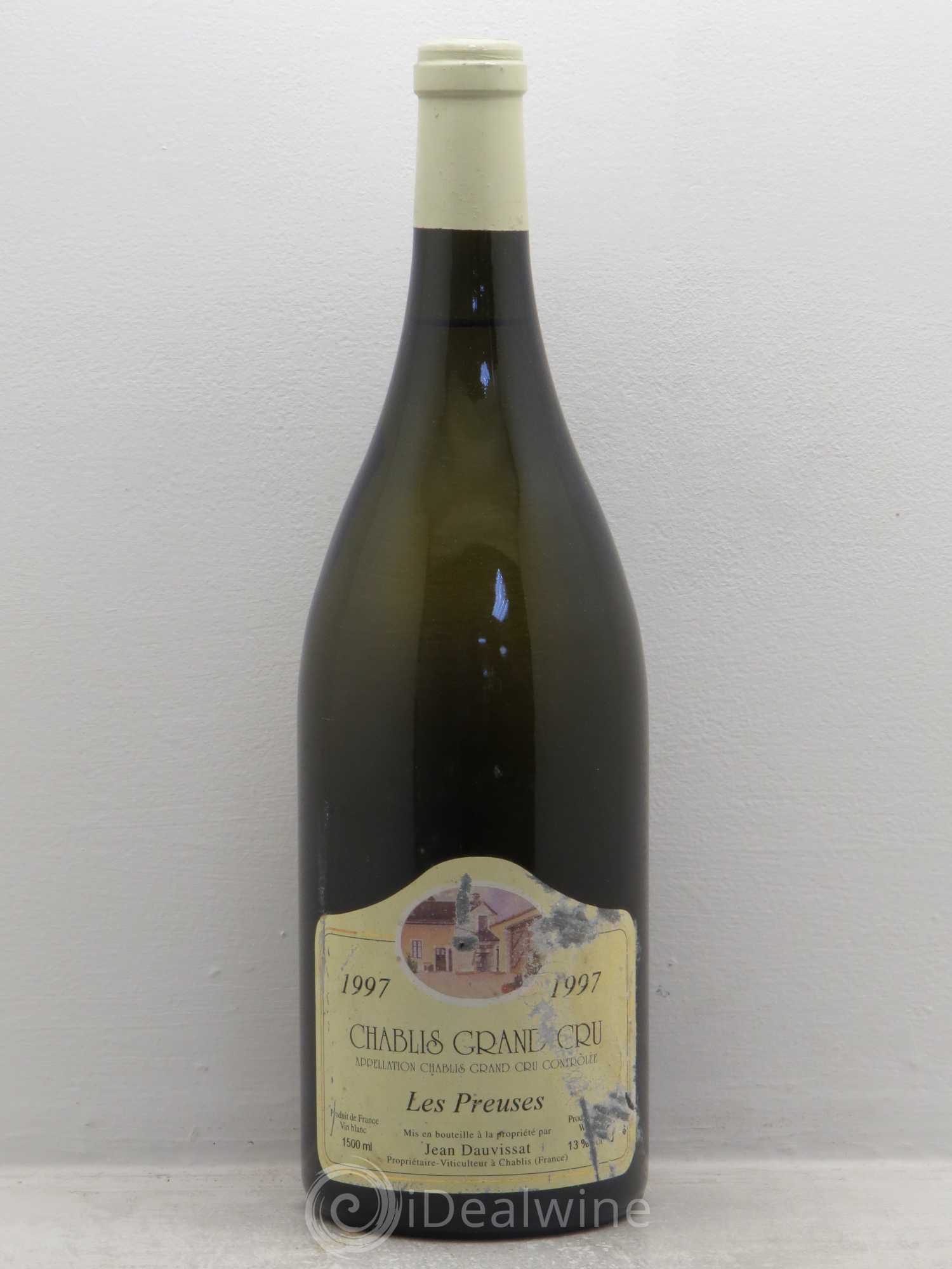 Chablis Grand Cru Jean Dauvissat 1997 - Posten von 1 Magnum - 0