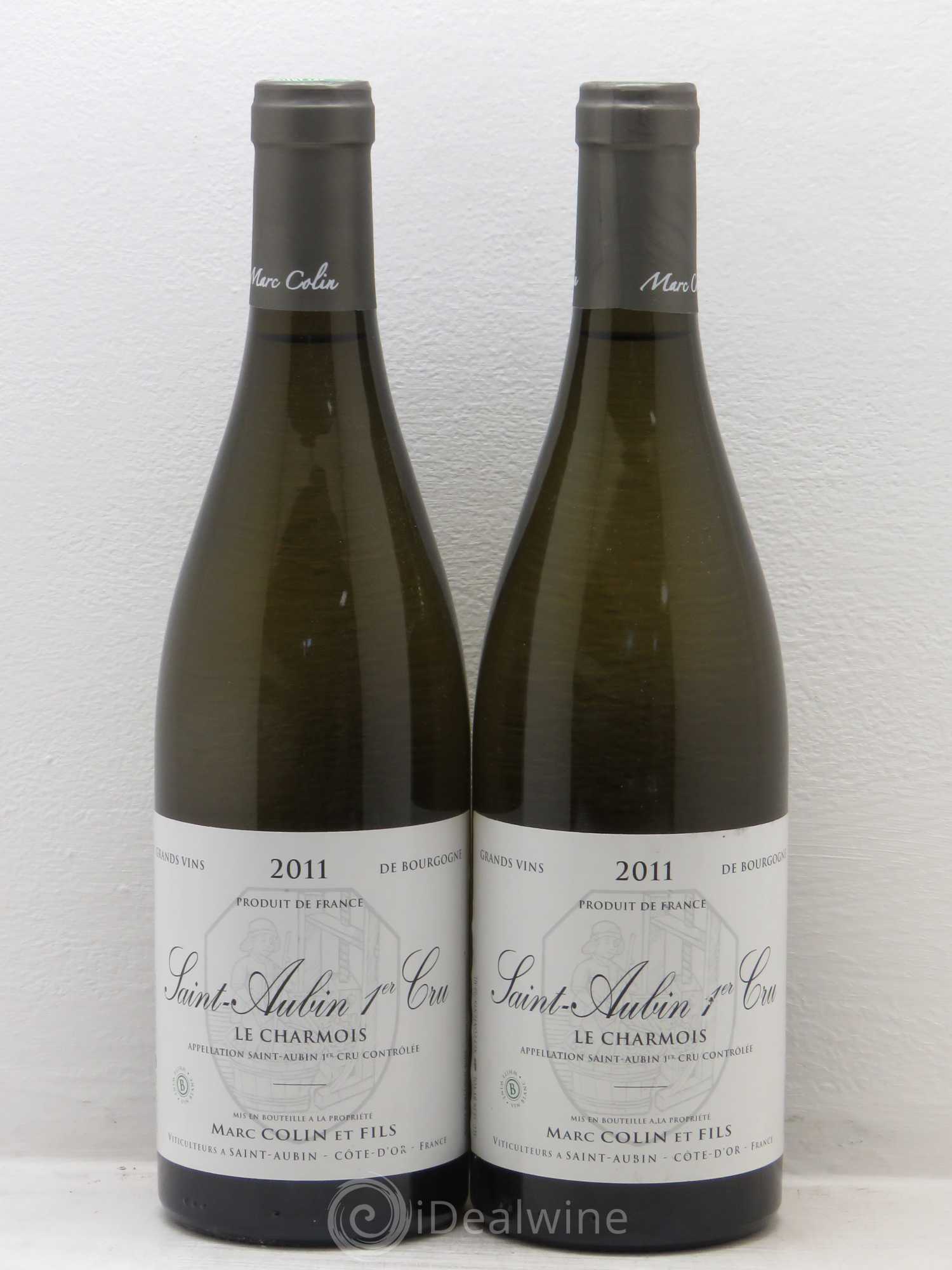 Saint-Aubin 1er Cru Les Charmois - Marc Colin 2011 - Posten von 2 Flaschen - 0