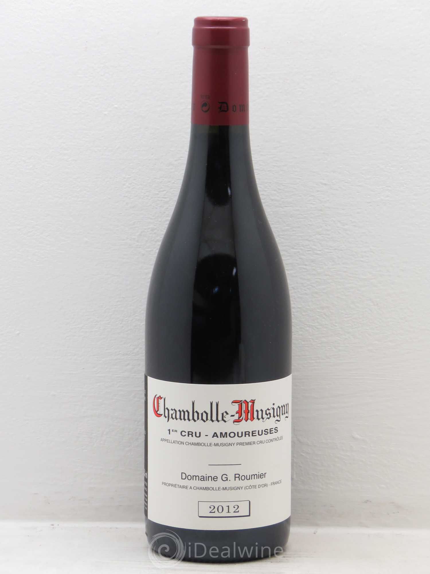 Chambolle-Musigny 1er Cru Les Amoureuses Georges Roumier (Domaine) 2012 - Lot de 1 bouteille - 0