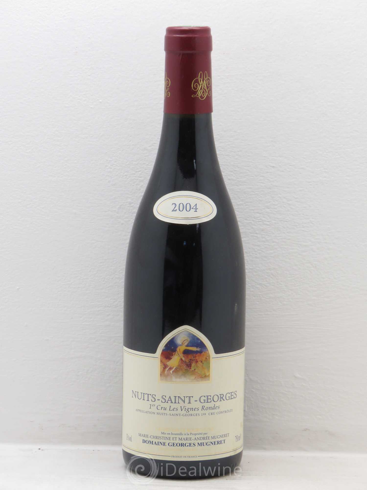Nuits-Saint-Georges 1er Cru Les Vignes Rondes Georges Mugneret (Domaine) 2004 - Lot de 1 bouteille - 0