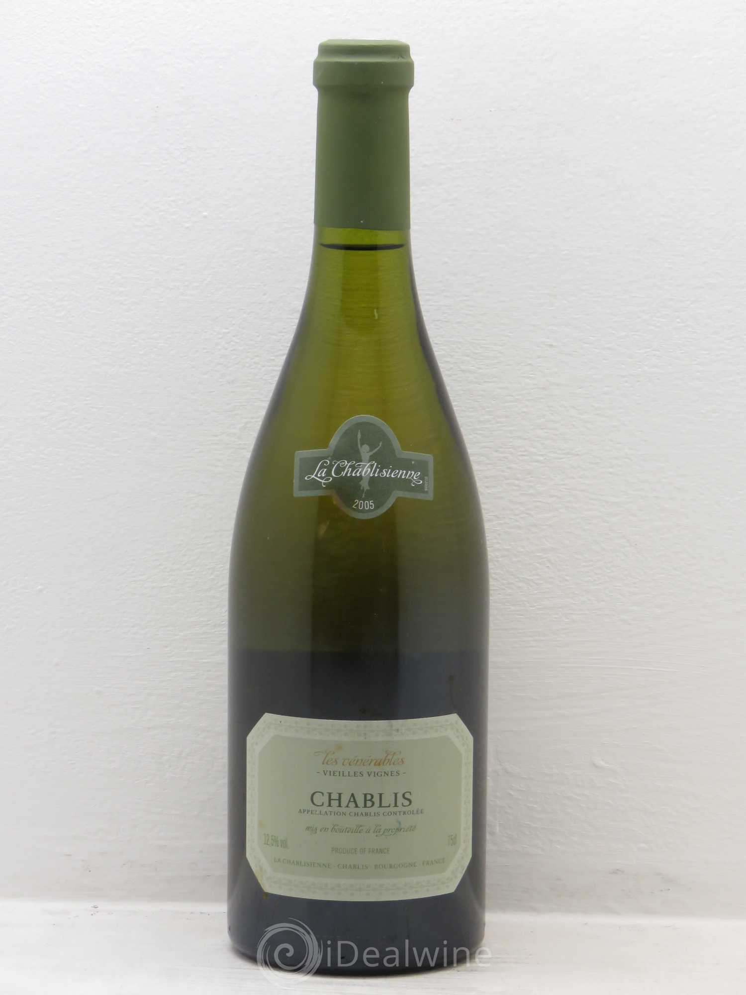 Chablis Vieilles Vignes Les Vénérables La Chablisienne 2005 - Posten von 1 Flasche - 0