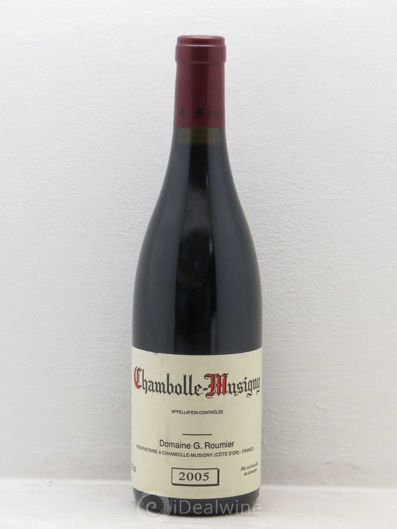 Chambolle-Musigny Georges Roumier (Domaine) 2005 - Lot de 1 bouteille - 0