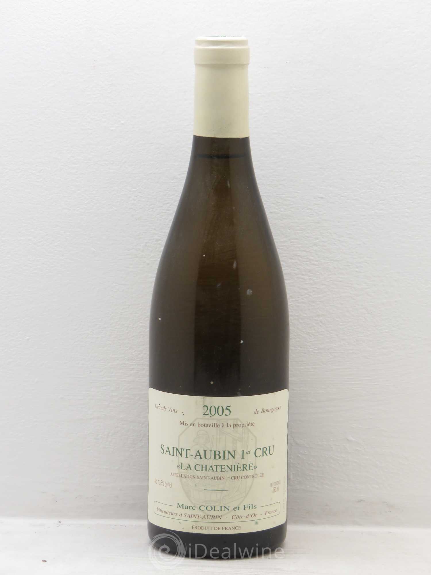 Saint-Aubin 1er Cru La Chatenière Marc Colin & Fils 2005 - Lot de 1 bouteille - 0