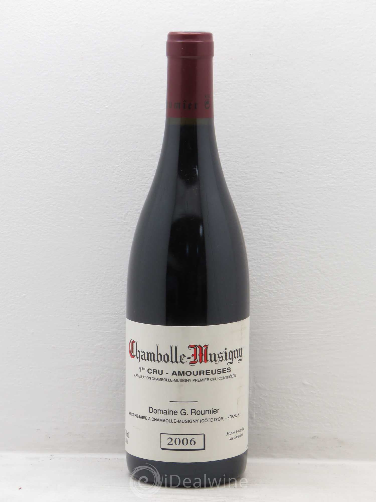 Chambolle-Musigny 1er Cru Les Amoureuses Georges Roumier (Domaine) 2006 - Lot de 1 bouteille - 0