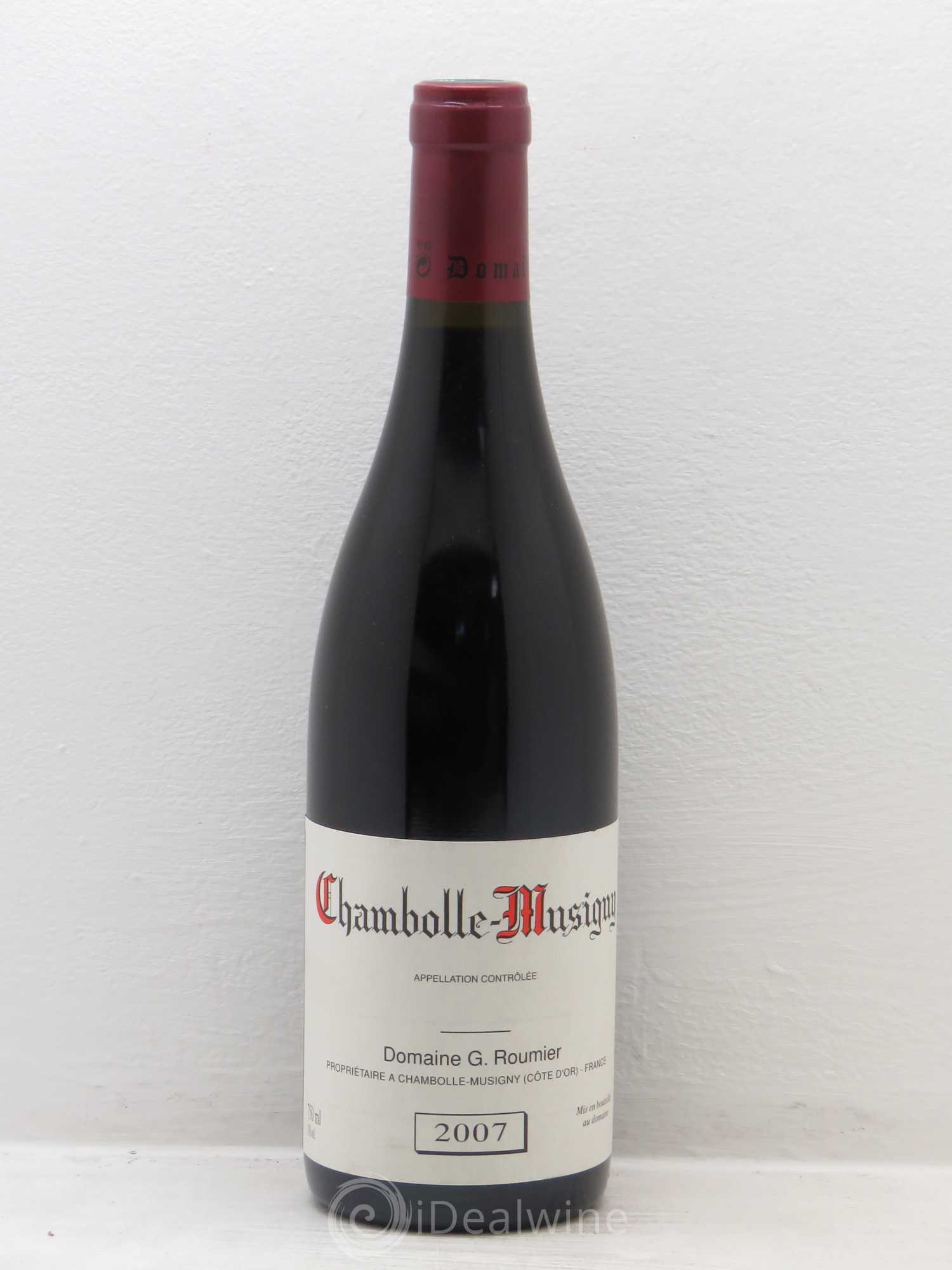 Chambolle-Musigny Georges Roumier (Domaine) 2007 - Posten von 1 Flasche - 0