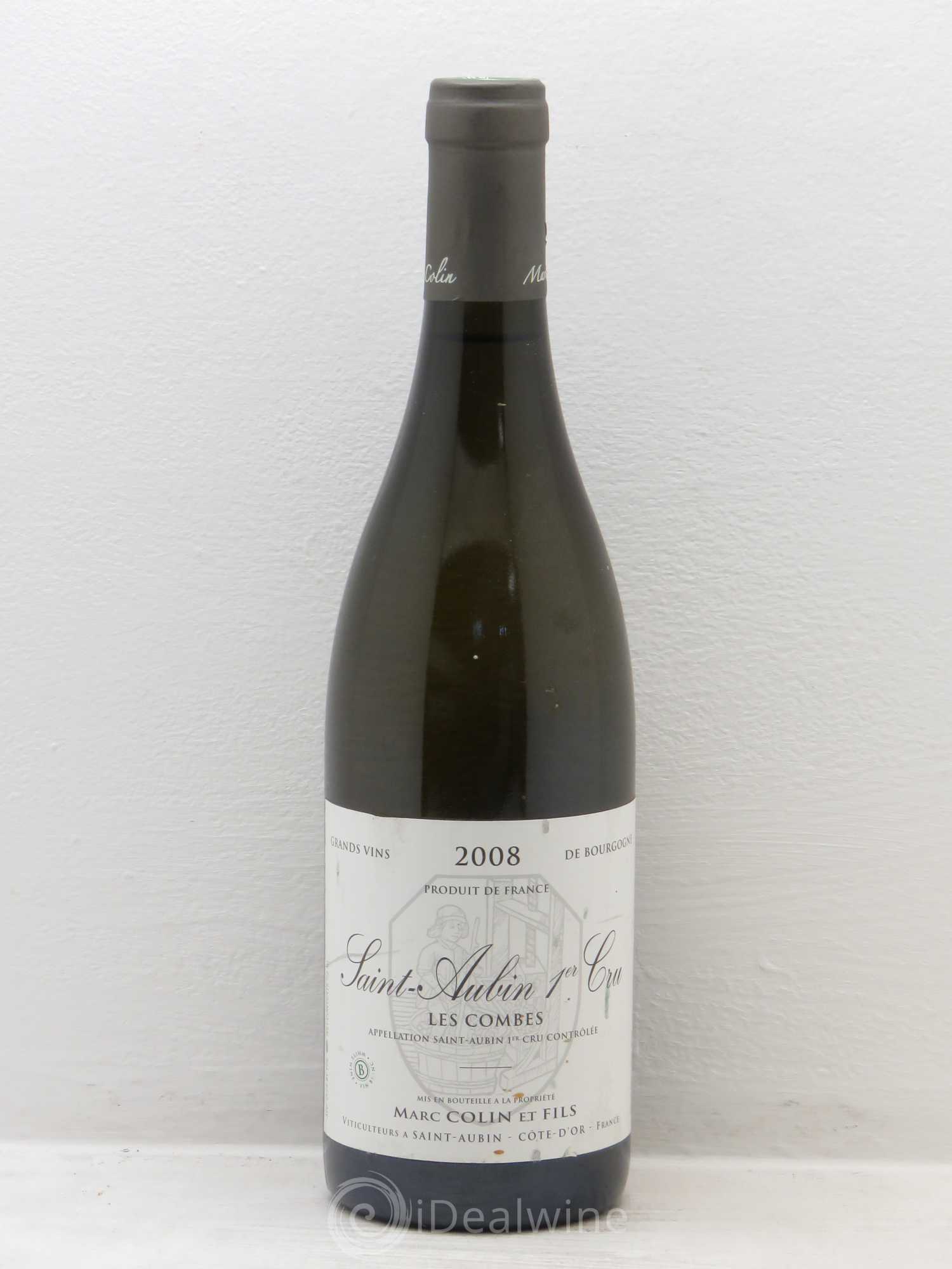 Saint-Aubin 1er Cru Les Combes - Marc Colin 2008 - Posten von 1 Flasche - 0