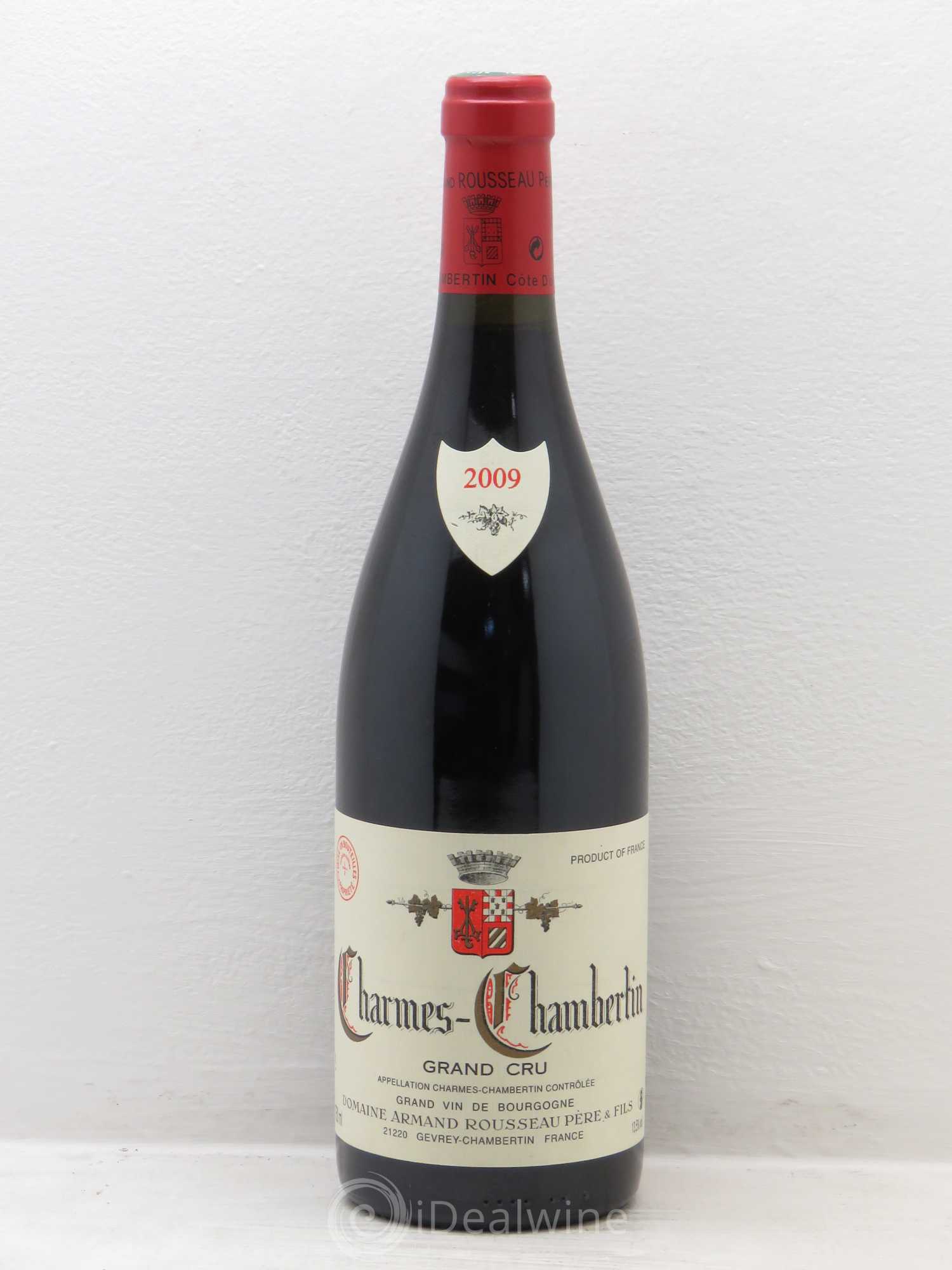 Charmes-Chambertin Grand Cru Armand Rousseau (Domaine) 2009 - Lot de 1 bouteille - 0