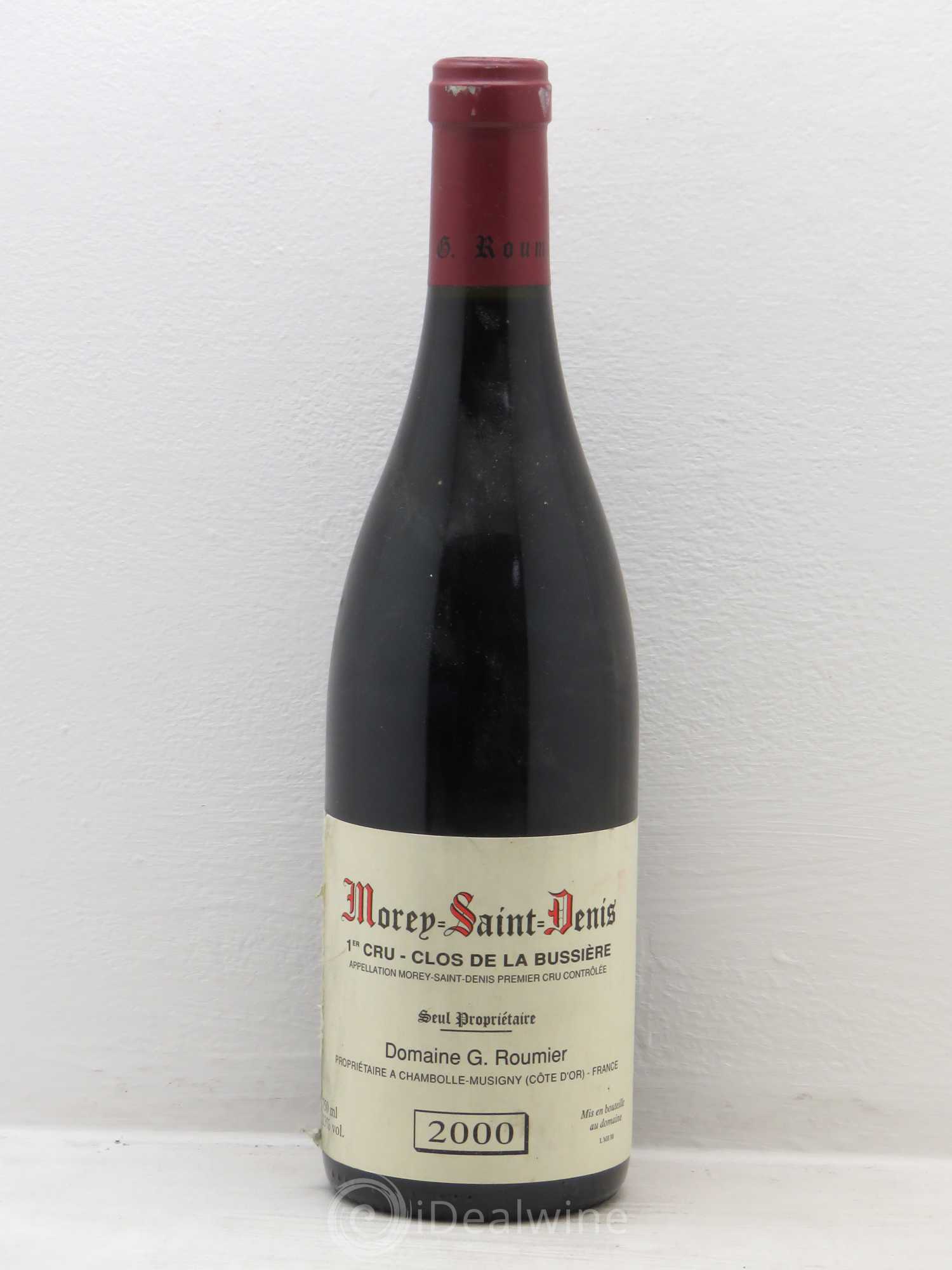 Morey-Saint-Denis 1er Cru Clos de la Bussière Georges Roumier (Domaine) 2000 - Lot de 1 bouteille - 0