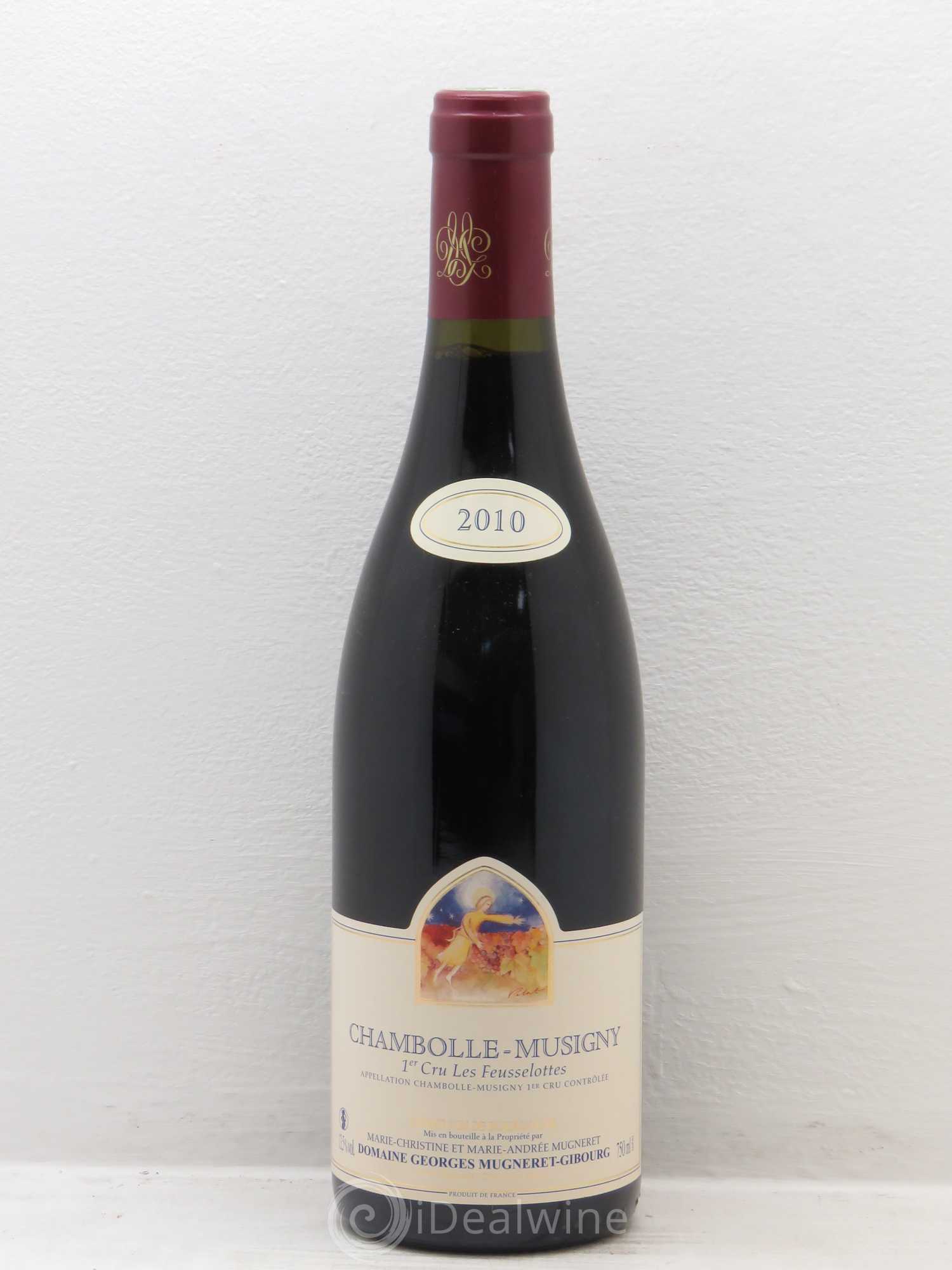 Chambolle-Musigny 1er Cru Les Feusselottes Mugneret-Gibourg 2010 - Posten von 1 Flasche - 0