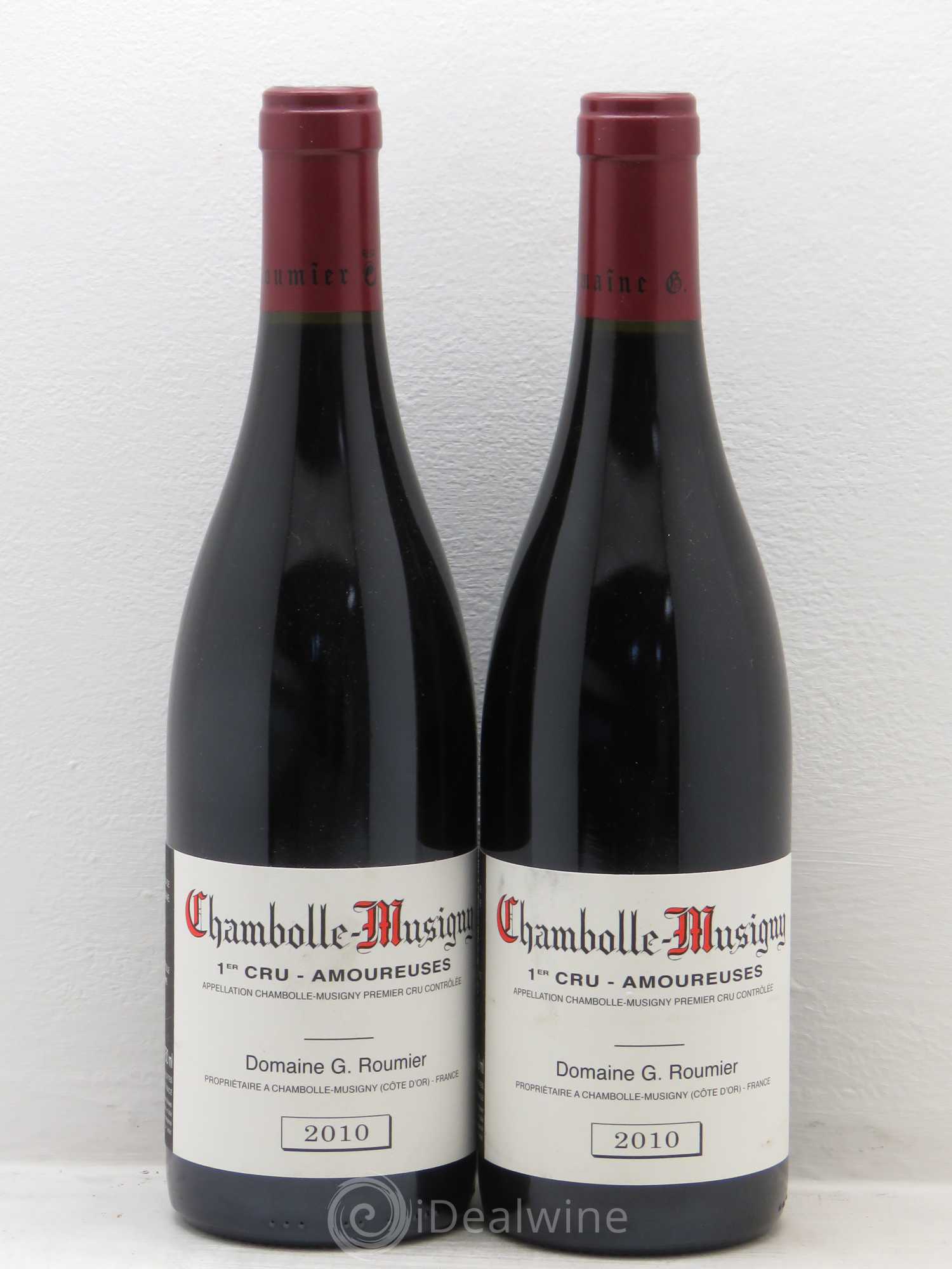 Chambolle-Musigny 1er Cru Les Amoureuses Georges Roumier (Domaine) 2010 - Lot de 2 bouteilles - 0