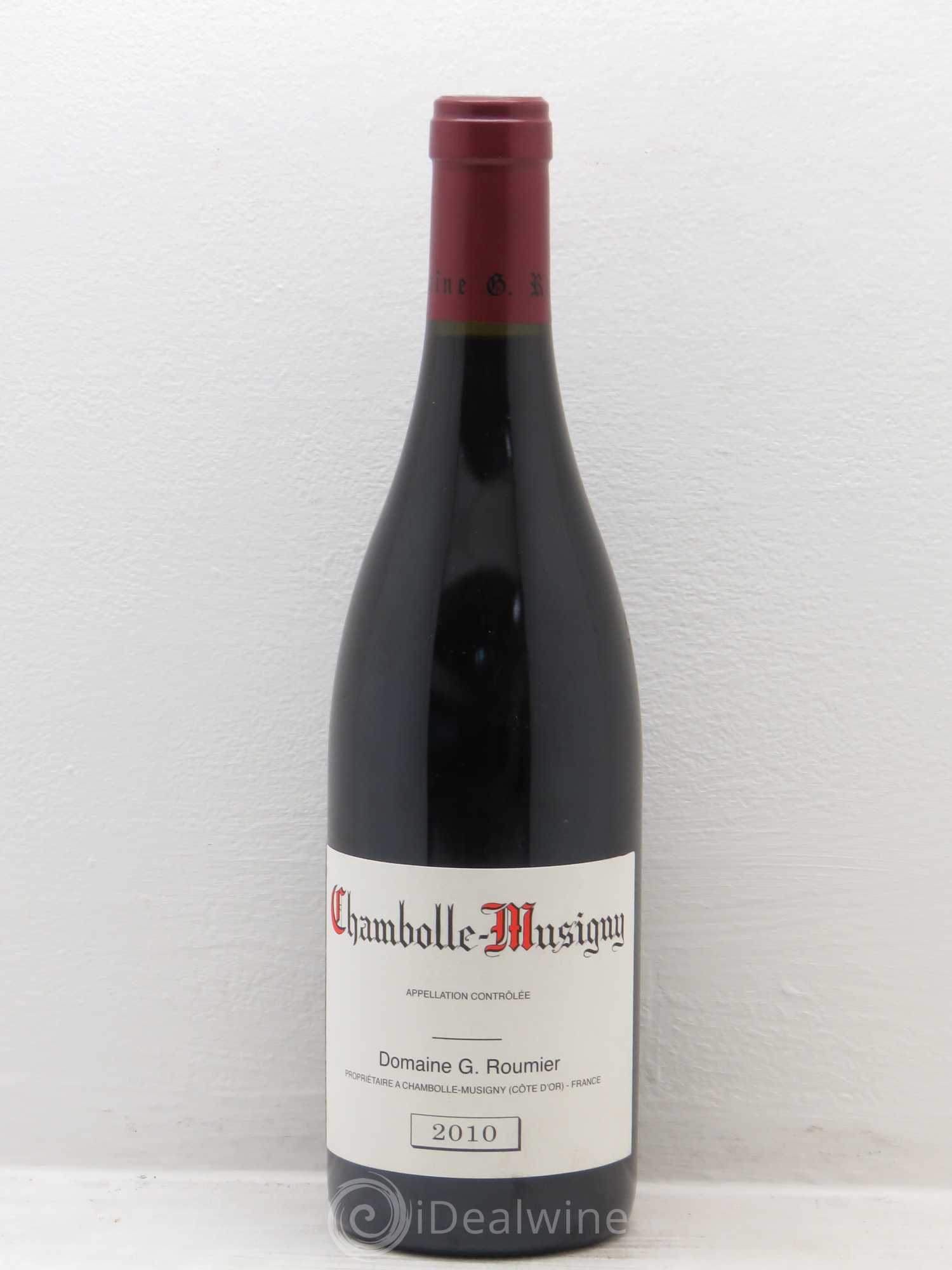 Chambolle-Musigny Georges Roumier (Domaine) 2010 - Lot de 1 bouteille - 0