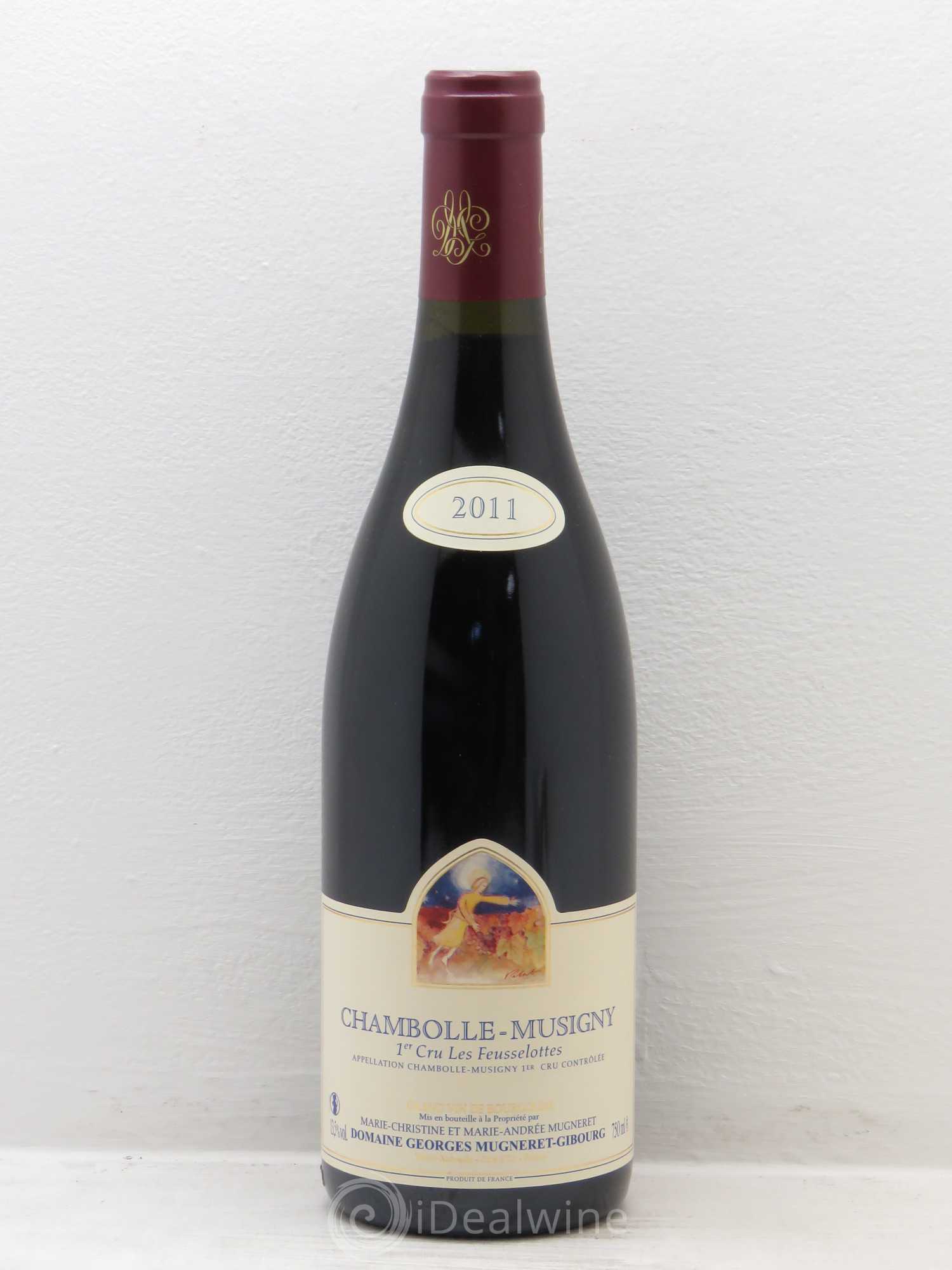 Chambolle-Musigny 1er Cru Les Feusselottes Domaine Mugneret-Gibourg 2011 - Posten von 1 Flasche - 0