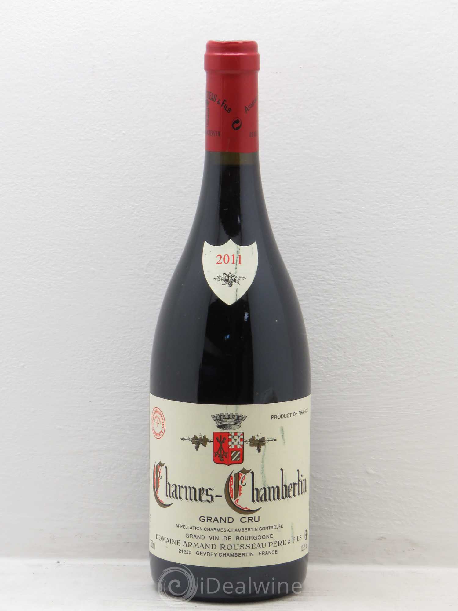 Charmes-Chambertin Grand Cru Armand Rousseau (Domaine) 2011 - Lot de 1 bouteille - 0