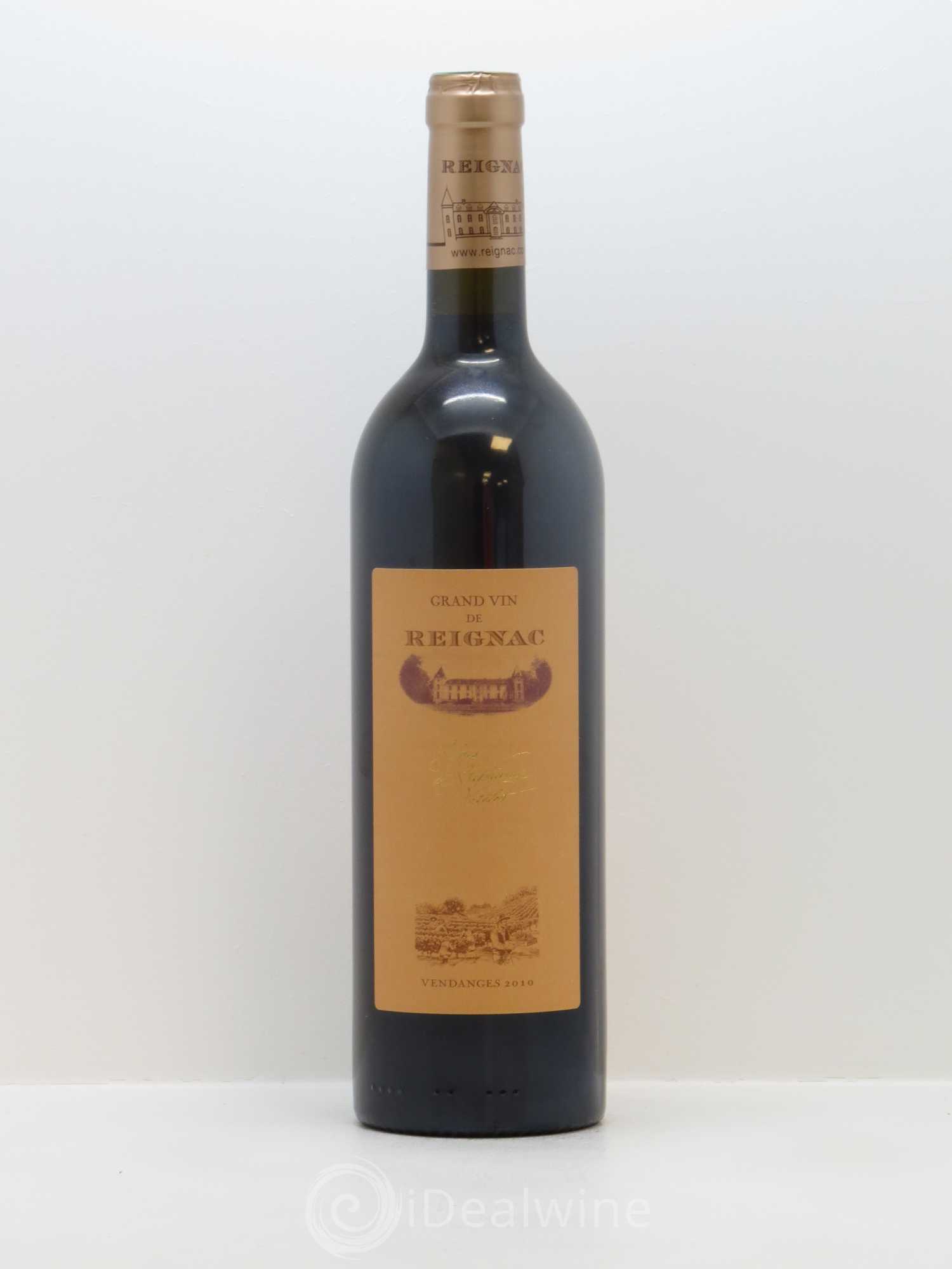 Grand vin de Reignac 2010 - Lot de 1 bouteille - 0