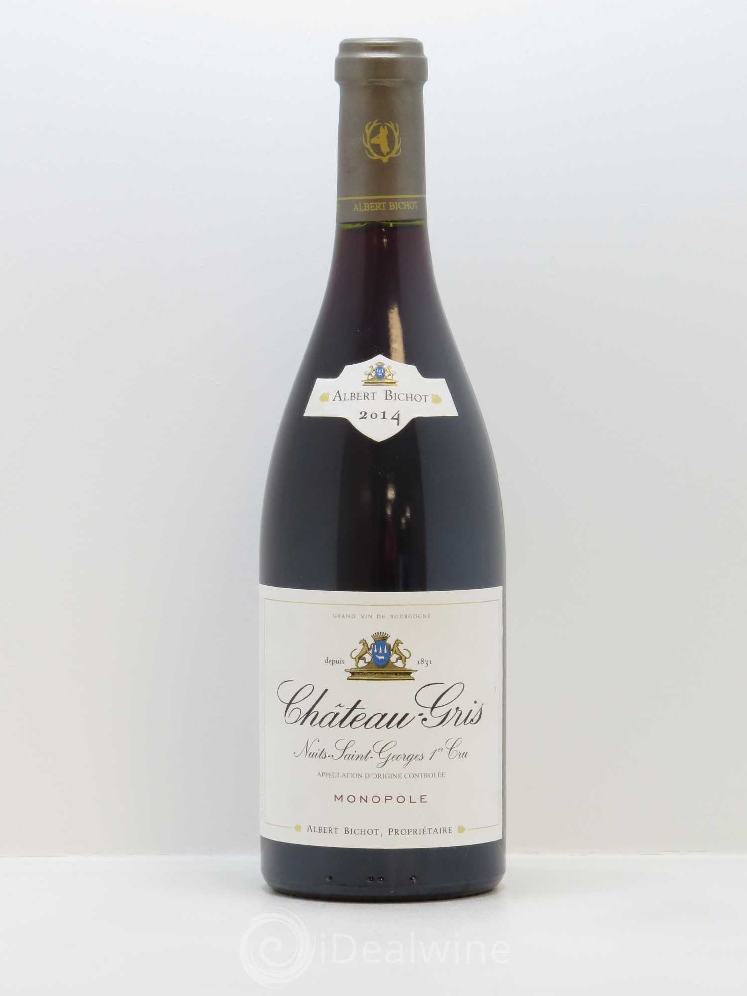 Nuits-Saint-Georges 1er Cru Château Gris - Albert Bichot 2014 - Lot de 1 bouteille - 0