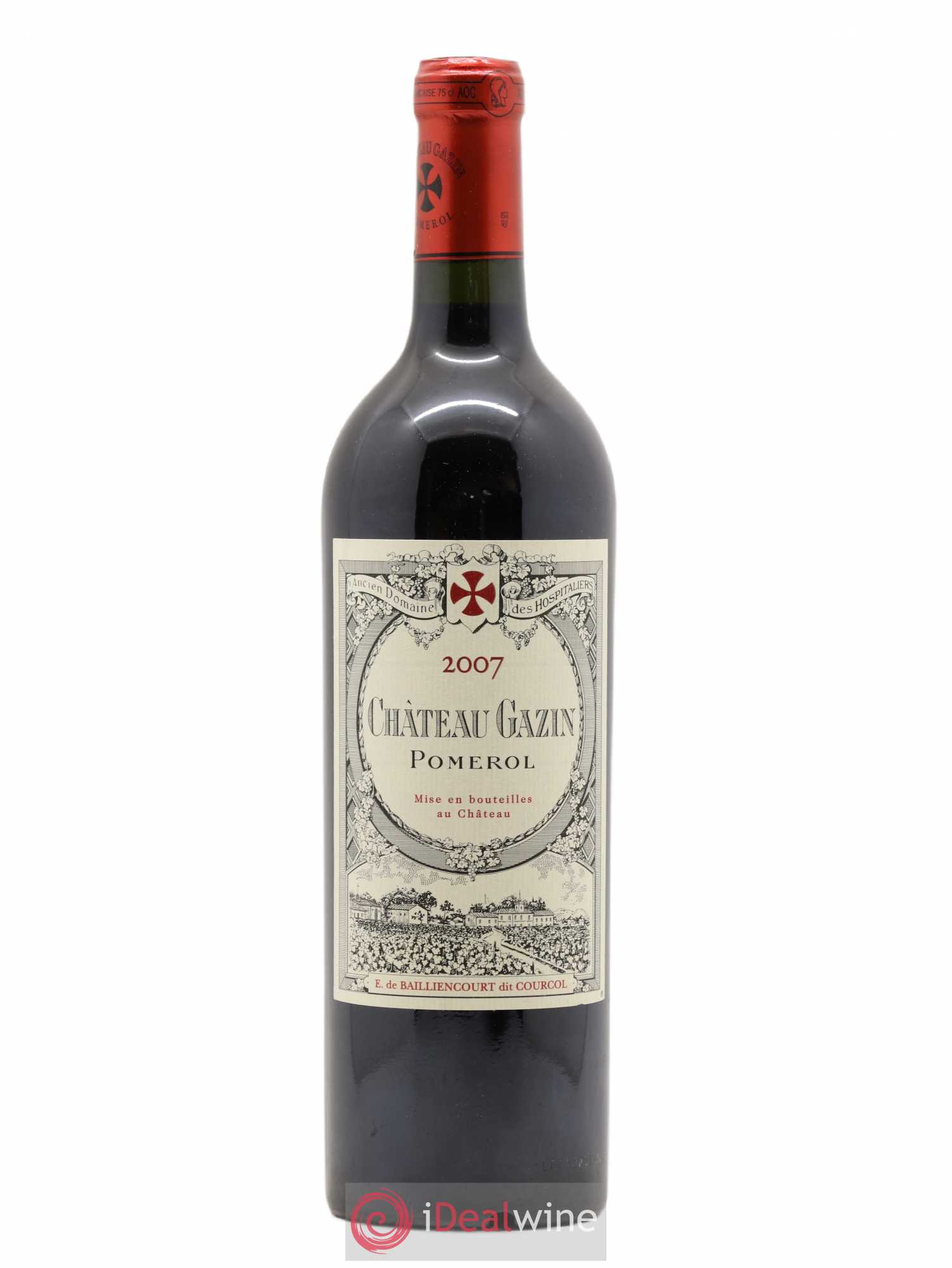 Château Gazin 2007 - Lot de 1 bouteille - 0