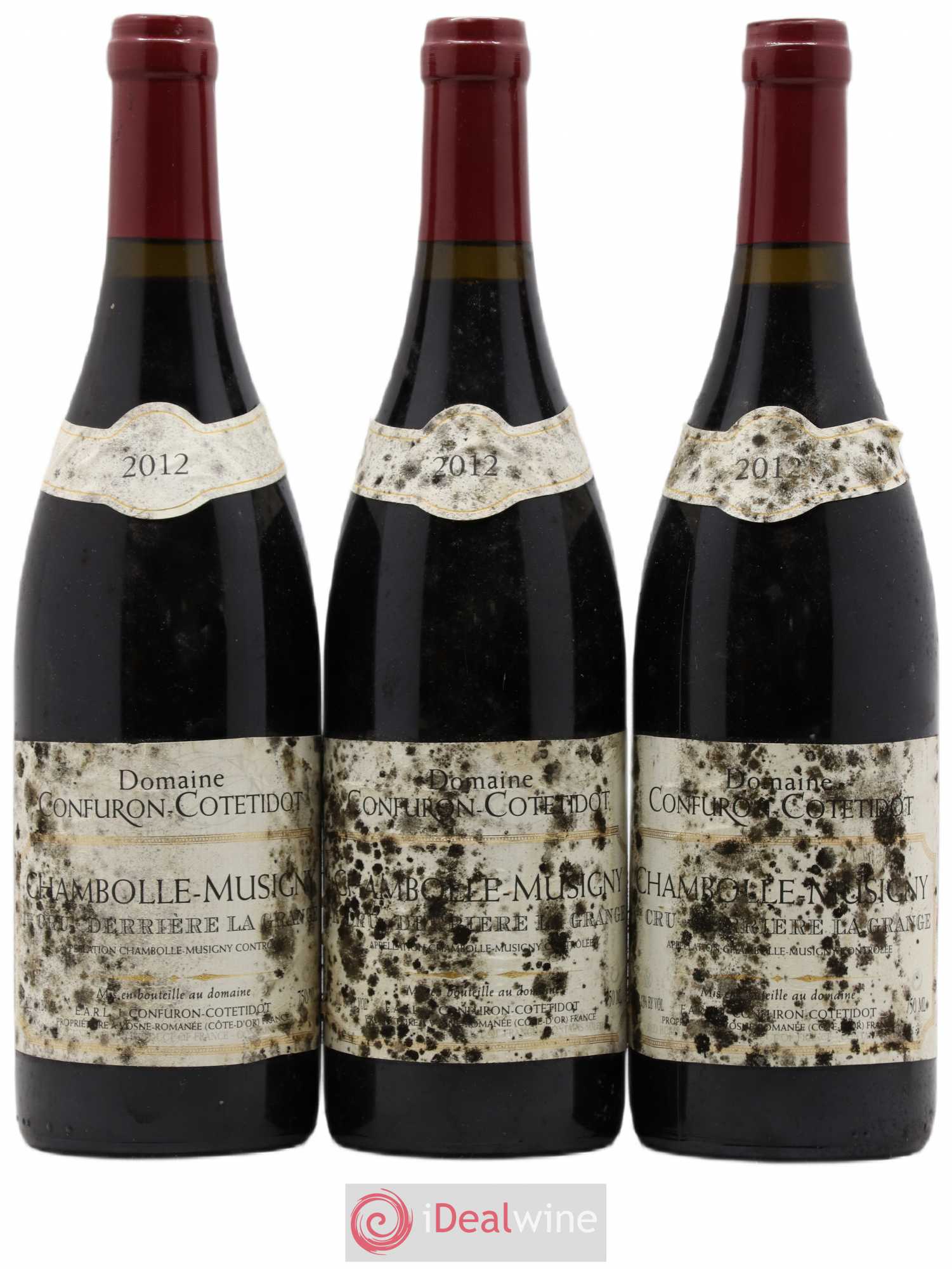 Chambolle-Musigny 1er Cru Derrière la Grange Confuron-Cotetidot 2012 - Lot de 3 bouteilles - 0