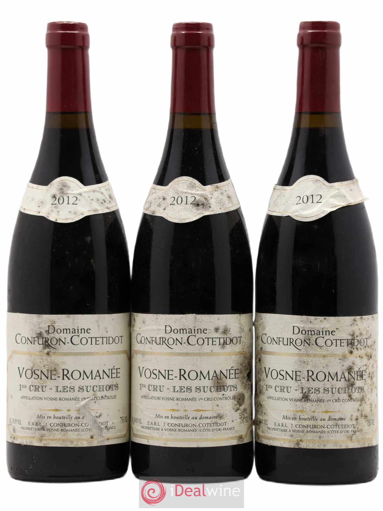 Vosne-Romanée 1er Cru Les Suchots Confuron-Cotetidot 2012 - Lot de 3 bouteilles - 0
