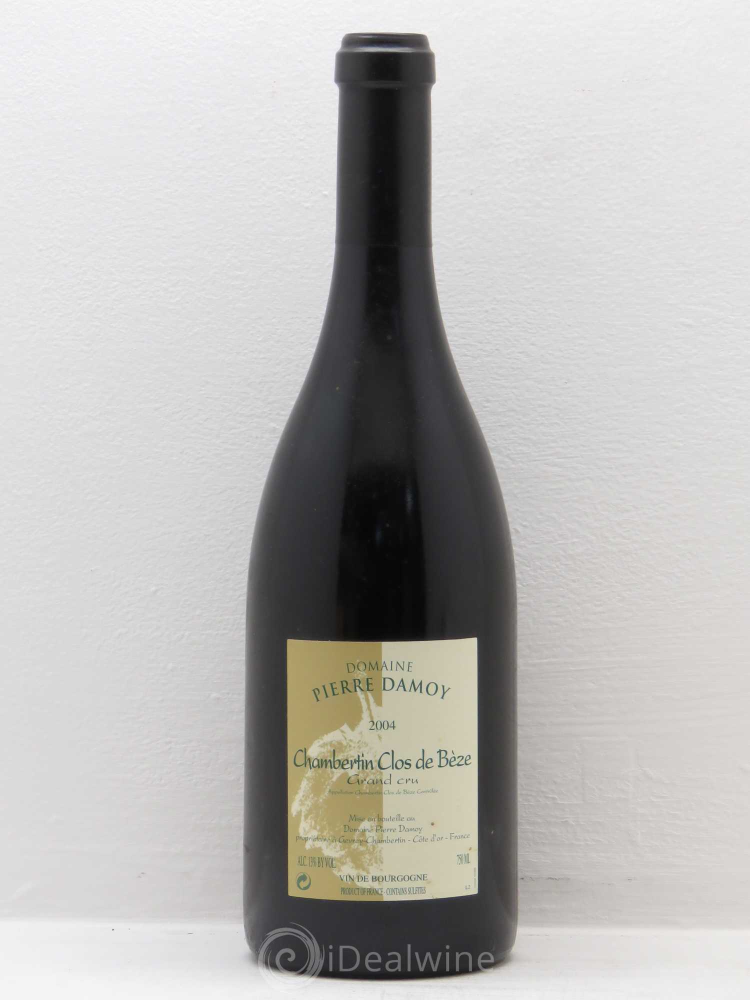 Chambertin Clos de Bèze Grand Cru Pierre Damoy 2004 - Lot de 1 bouteille - 0