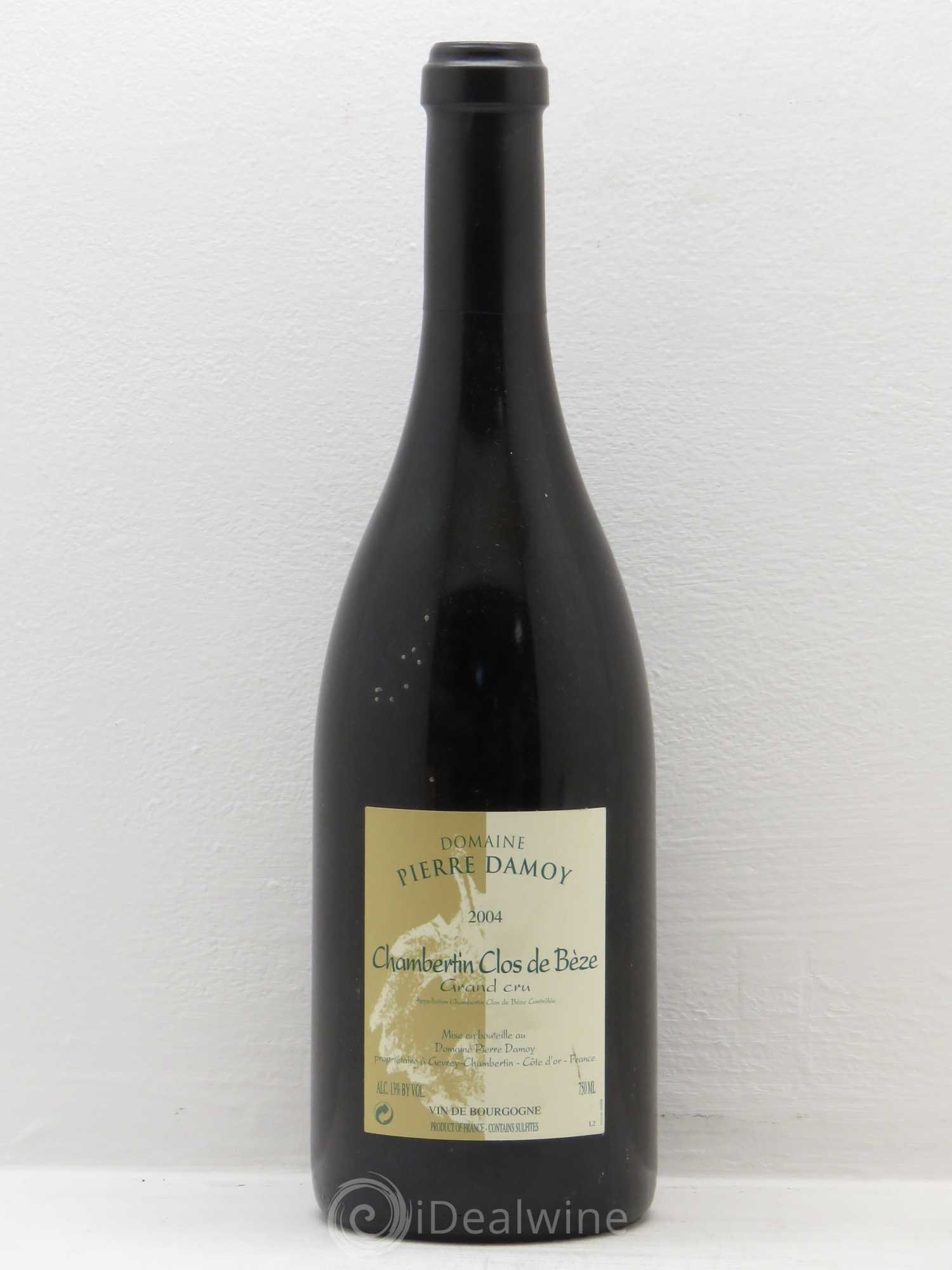 Chambertin Clos de Bèze Grand Cru Pierre Damoy 2004 - Lot de 1 bouteille - 0