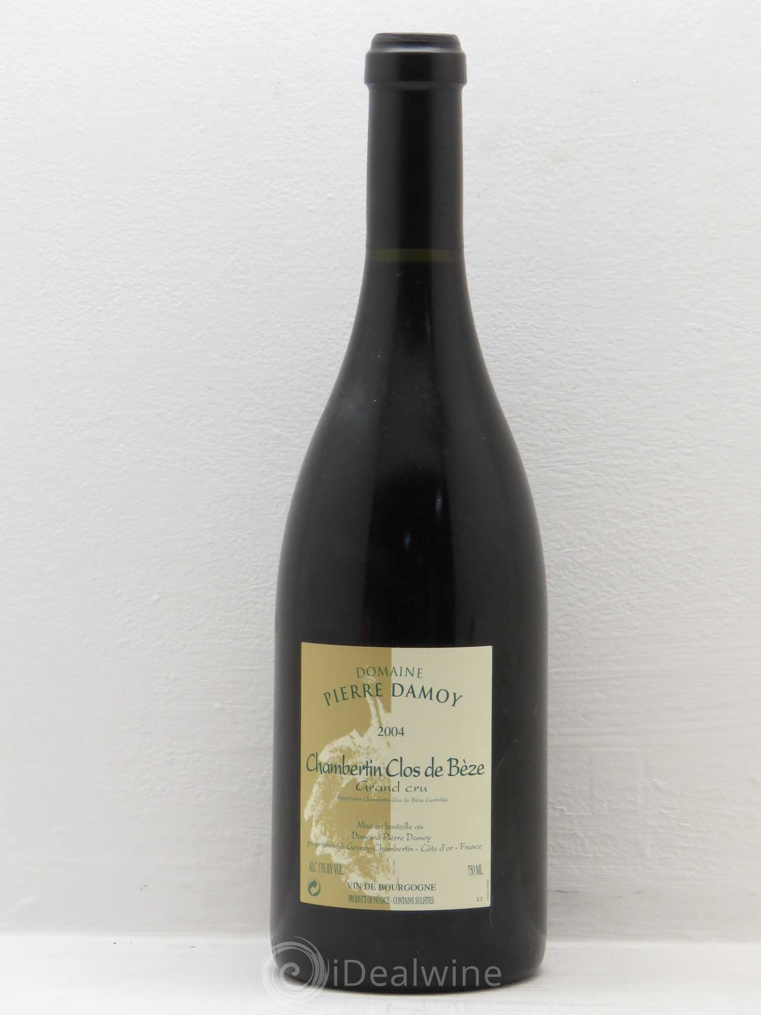 Chambertin Clos de Bèze Grand Cru Pierre Damoy 2004 - Lot de 1 bouteille - 0