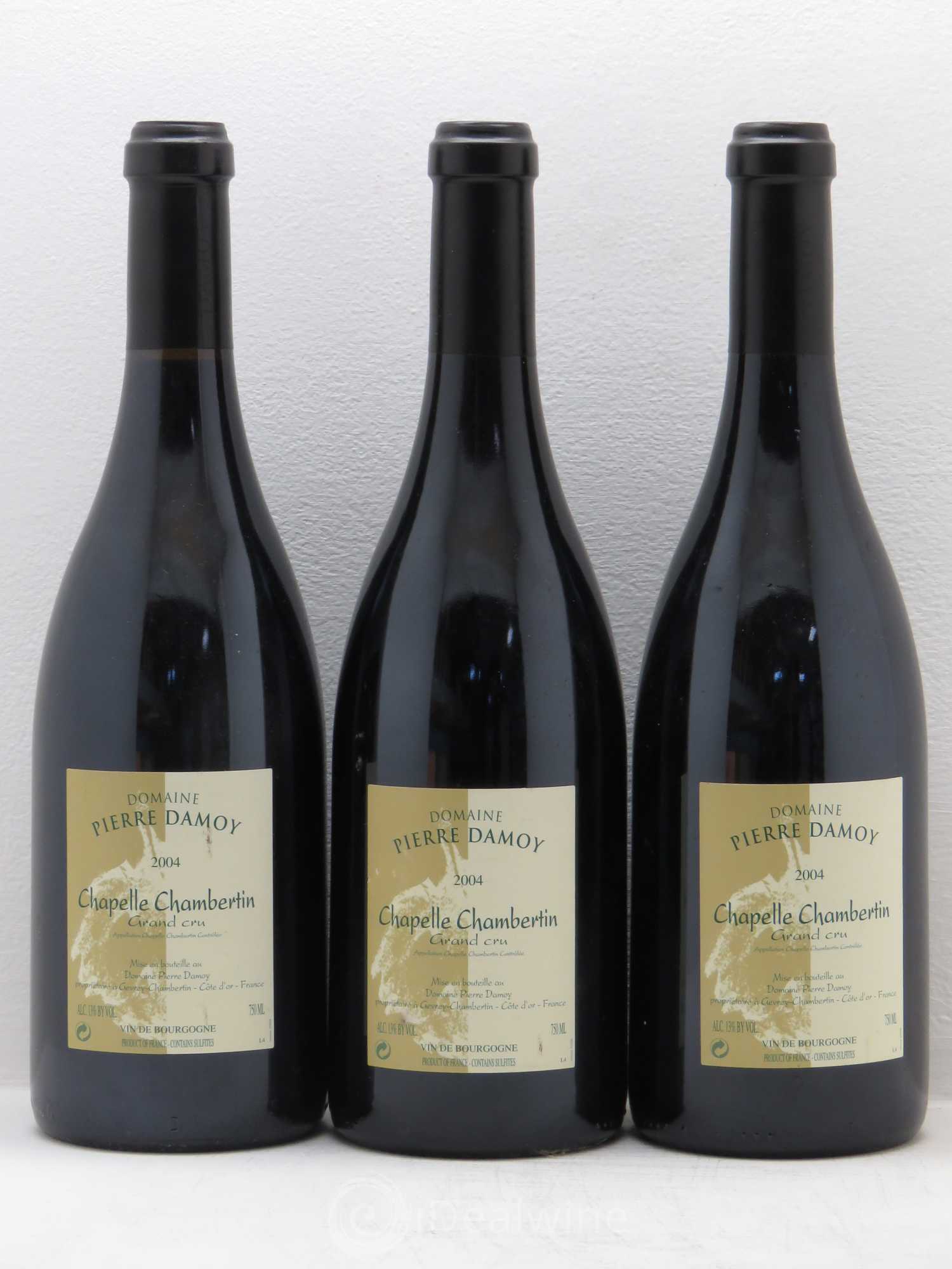 Chapelle-Chambertin Grand Cru Pierre Damoy 2004 - Lot de 3 bouteilles - 0